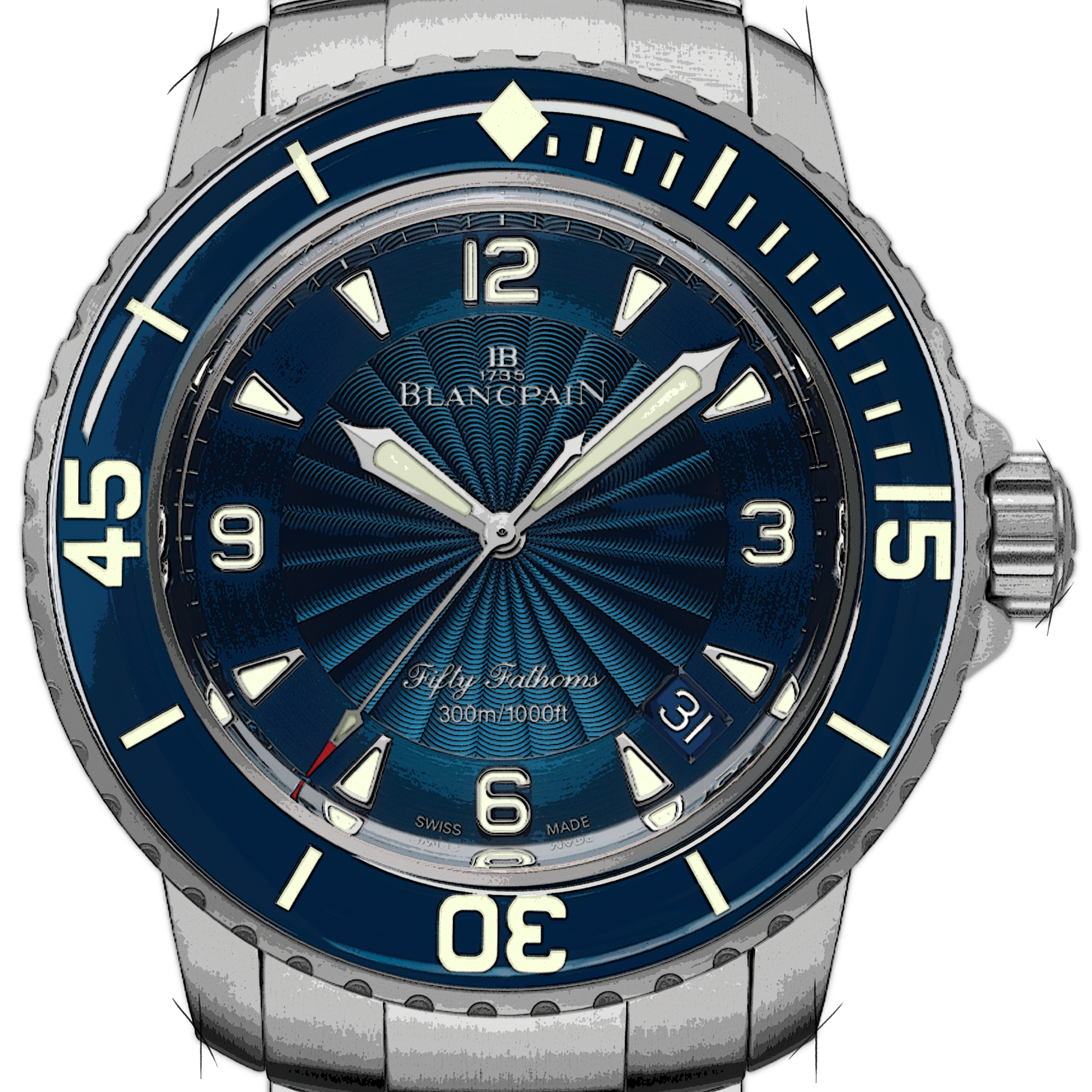 Blancpain Fifty Fathoms 5015D-1140-71B