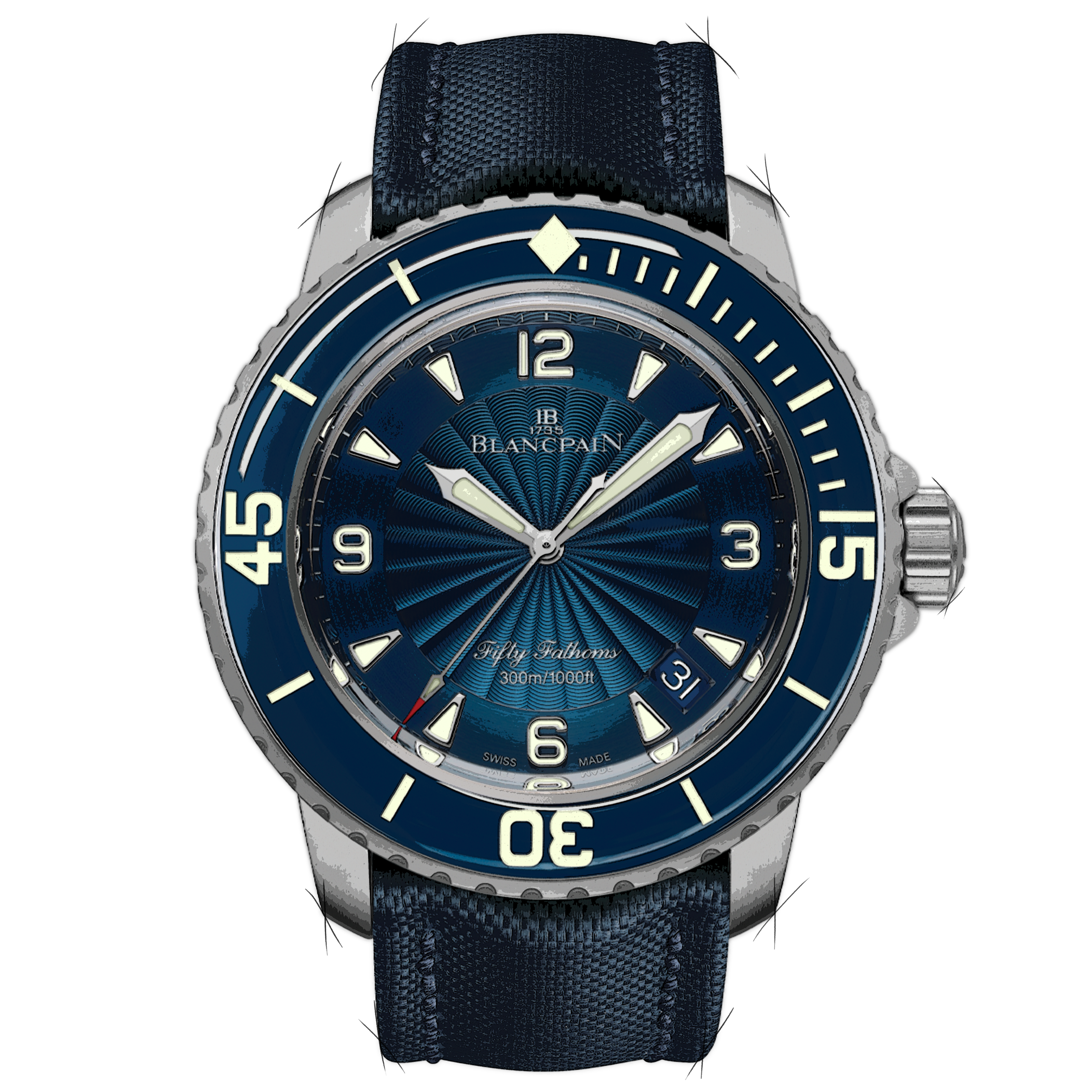 Blancpain Fifty Fathoms 5015D-1140-52B