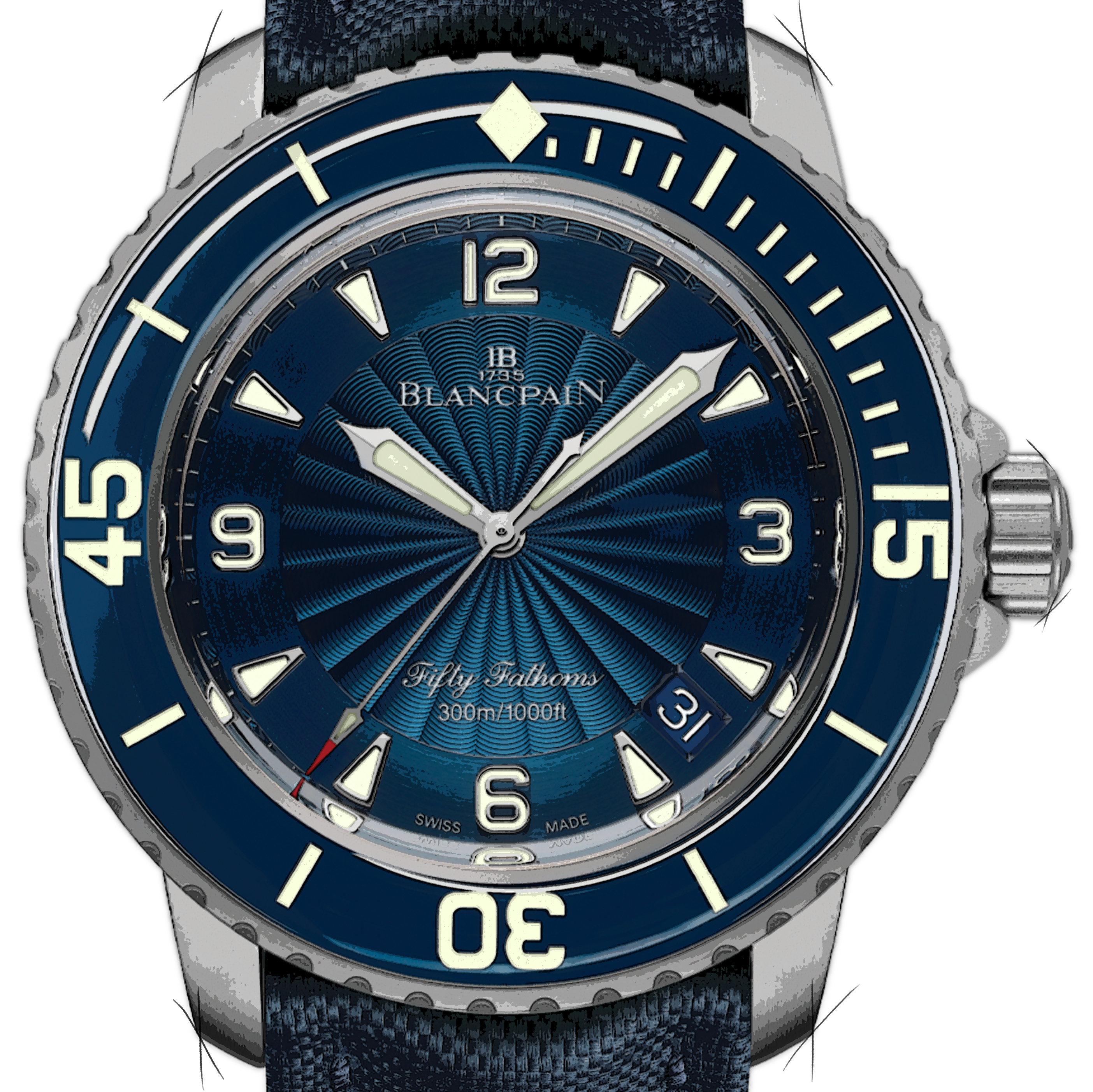 Blancpain Fifty Fathoms 5015D-1140-52B