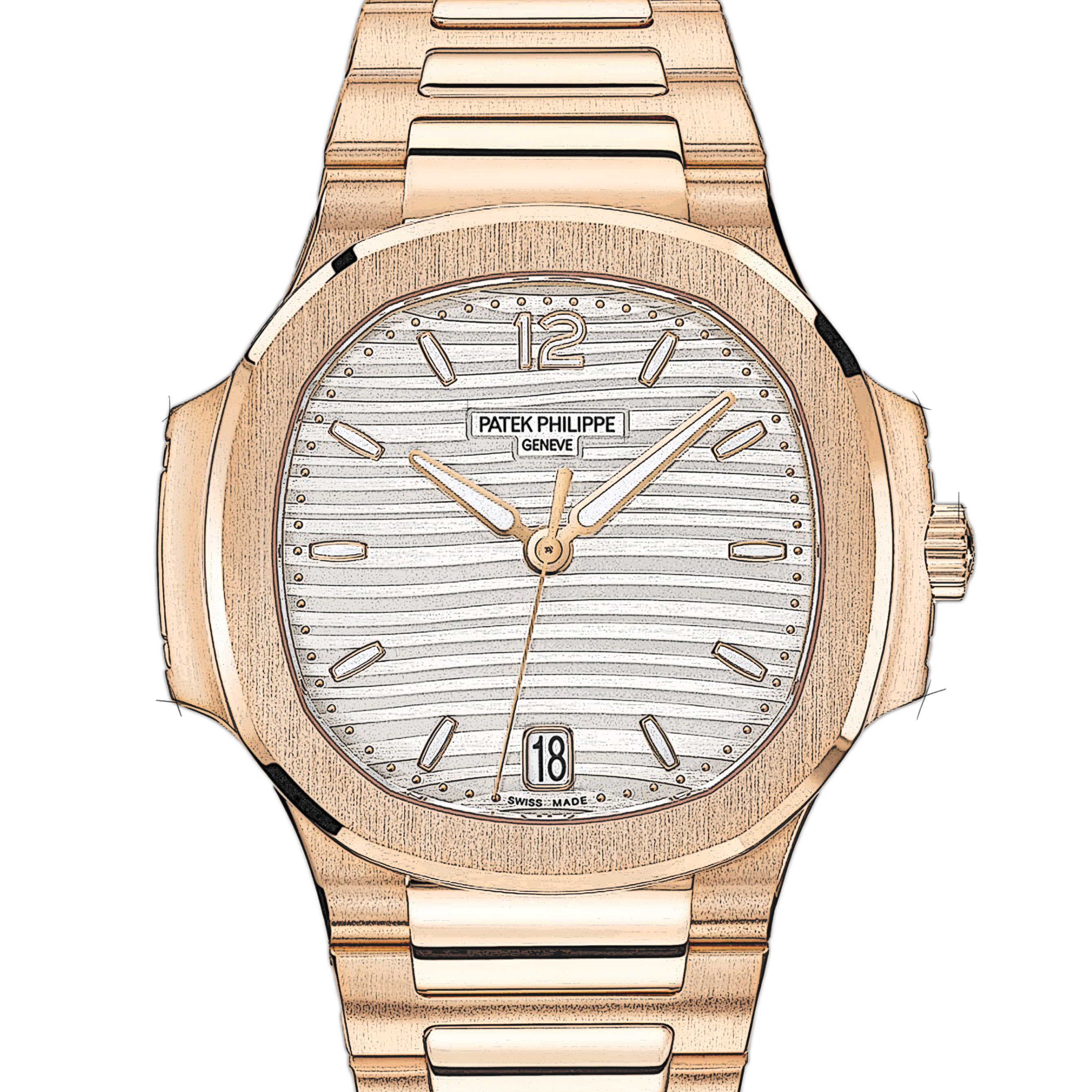 Patek Philippe Nautilus 7118/1R-001 in Rose Gold | CHRONEXT