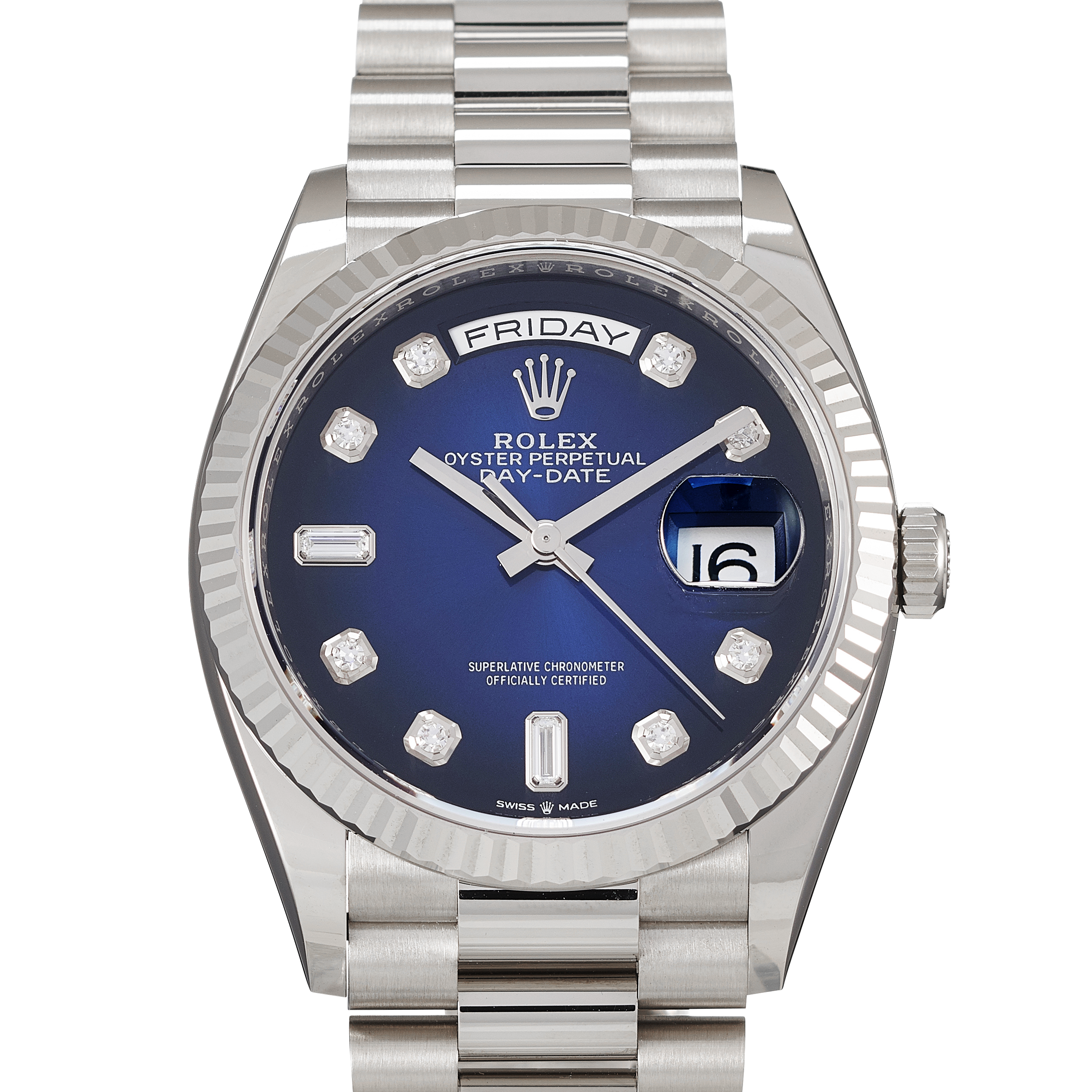 Rolex DayDate 128239 in Weißgold CHRONEXT