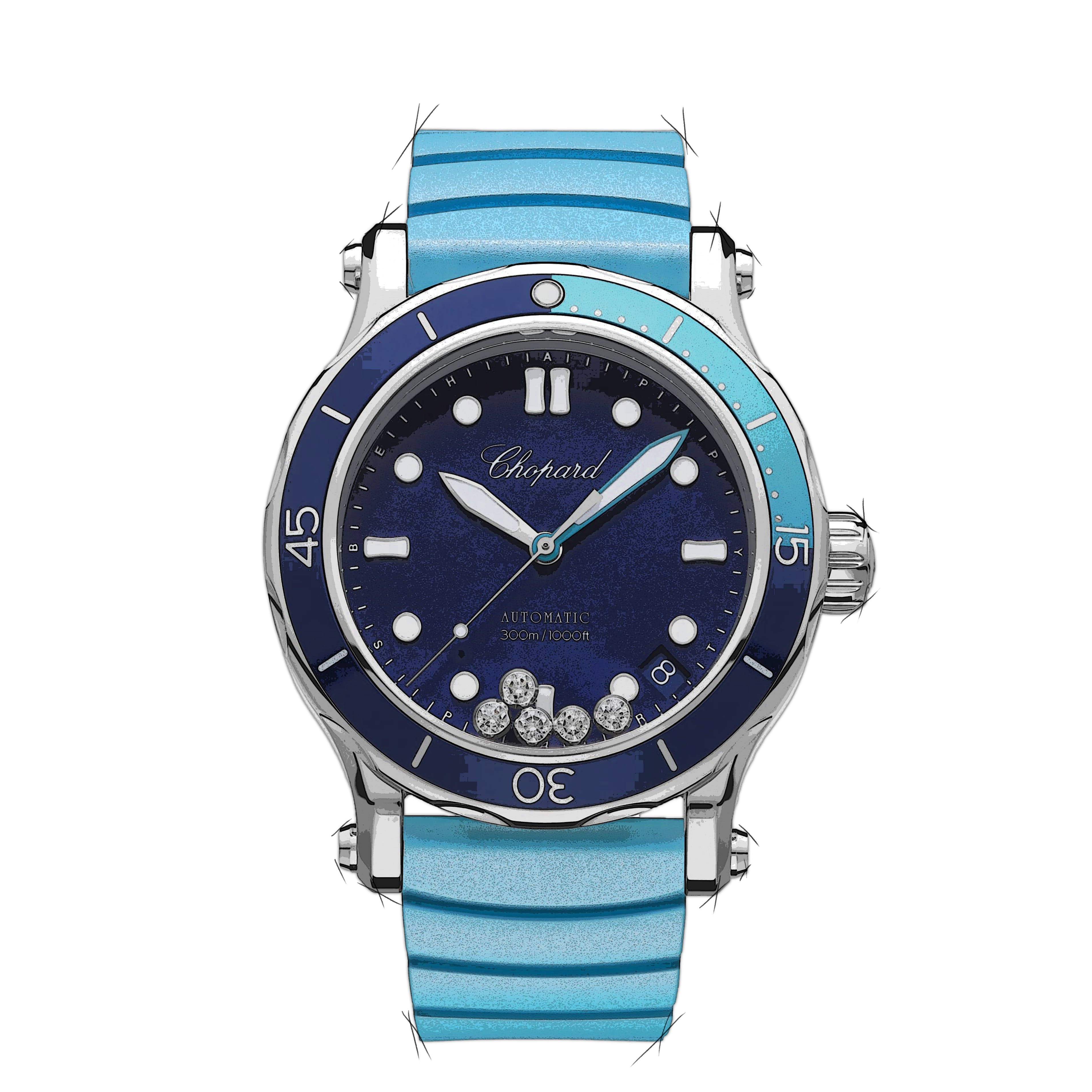 Chopard Happy Diamonds 278587-3001