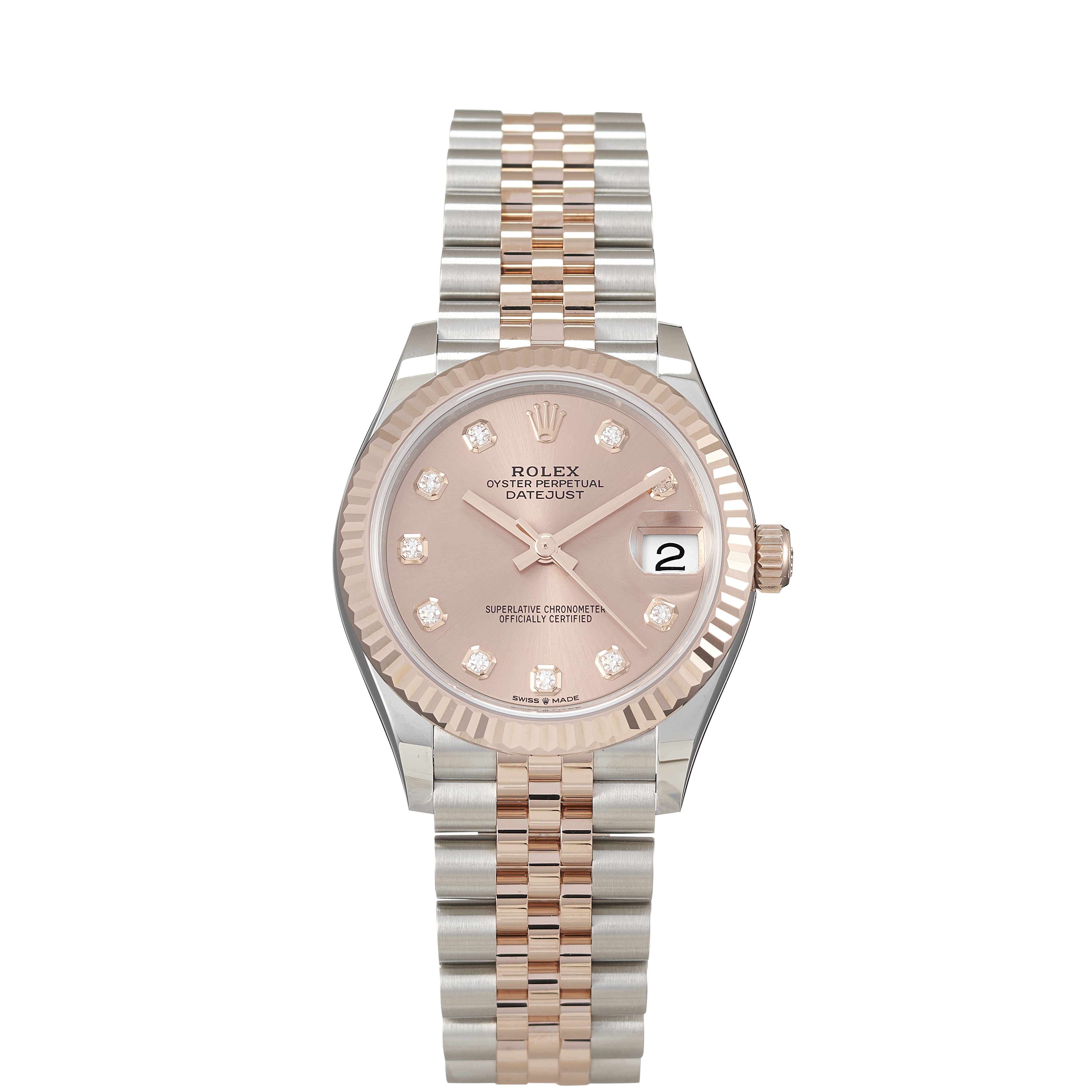 Rolex Datejust 278271 in Roestvrij staal roségoud | CHRONEXT