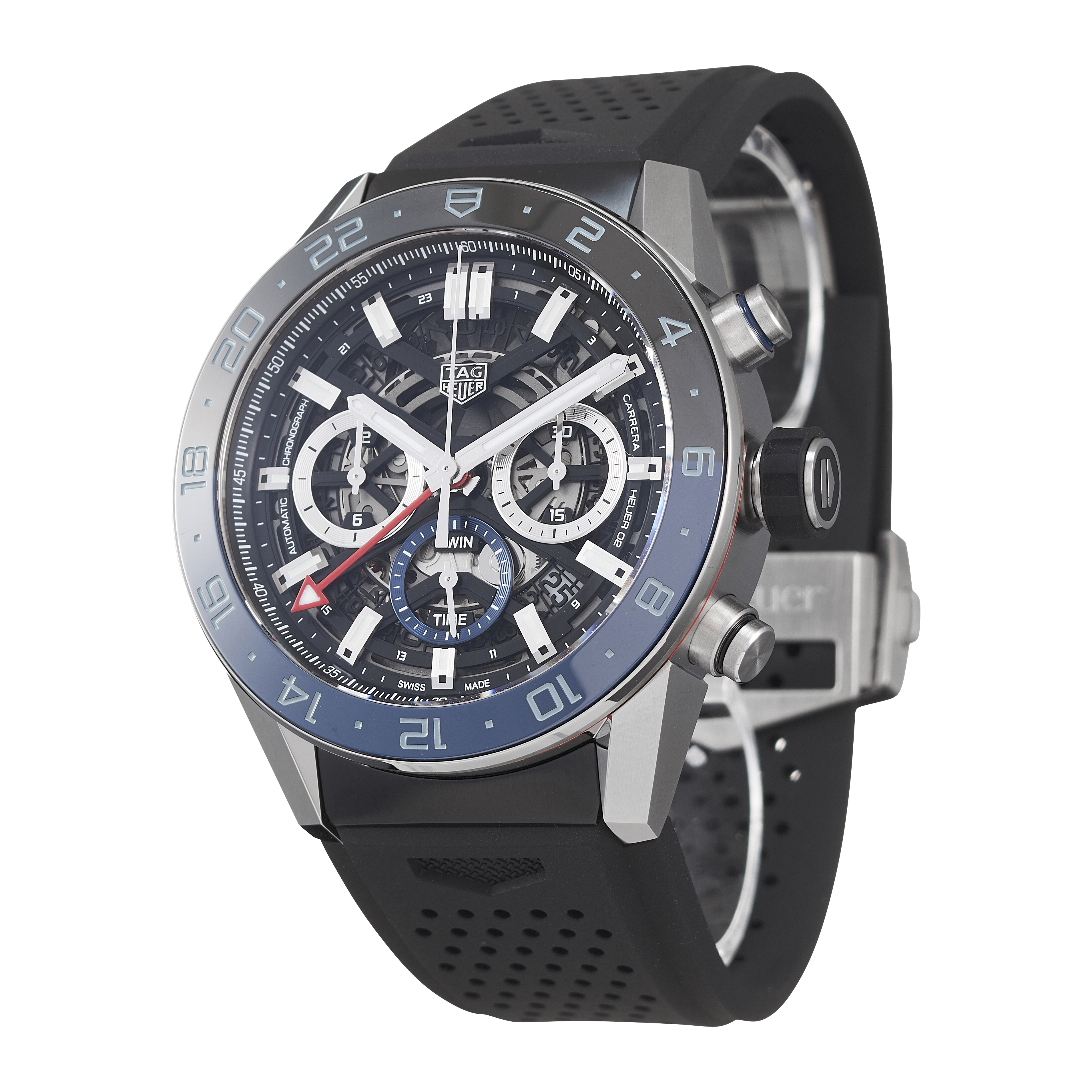 TAG Heuer Carrera CBG2A1Z.FT6157 in Stainless Steel CHRONEXT