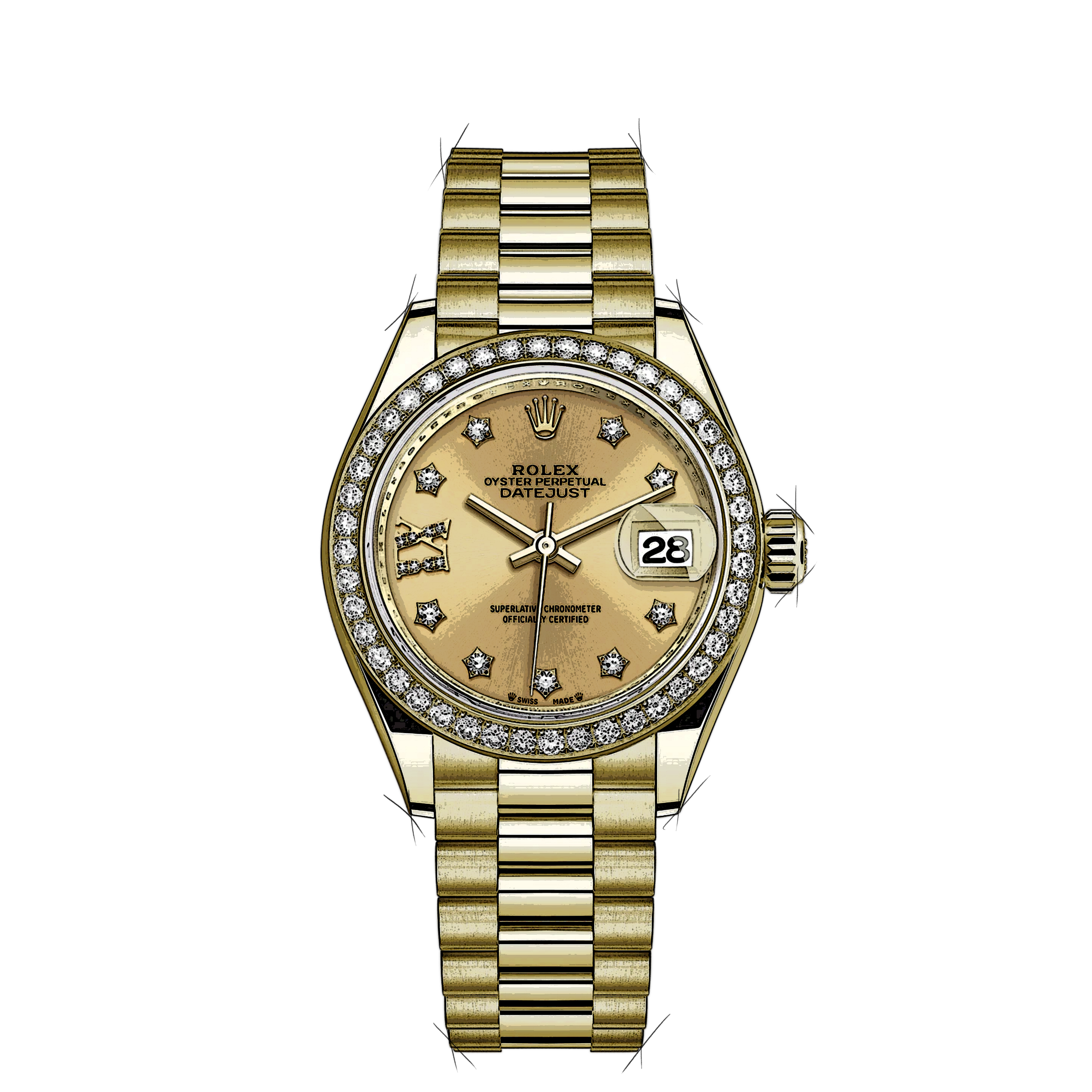 Rolex Lady-Datejust 279138RBR