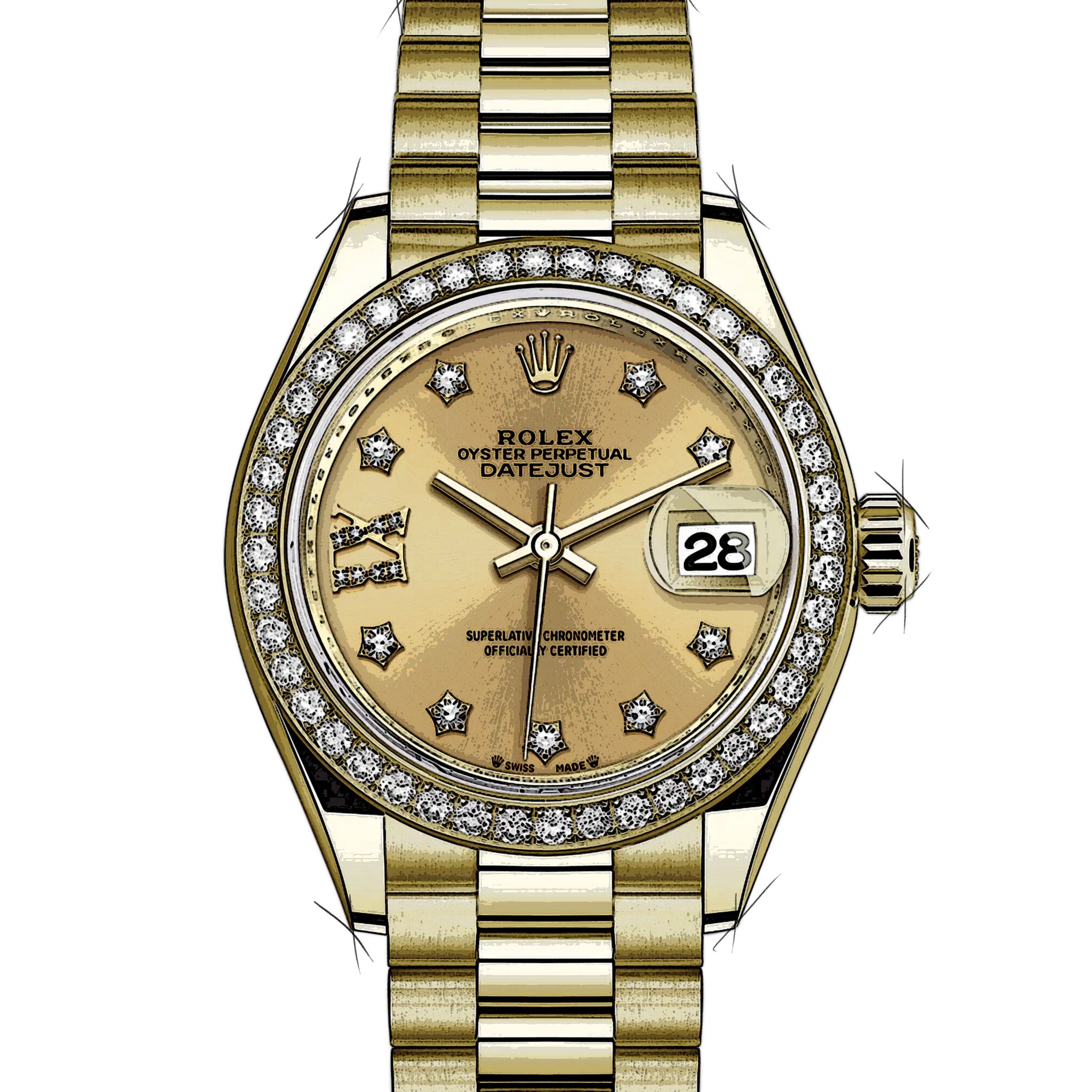 Rolex Lady-Datejust 279138RBR