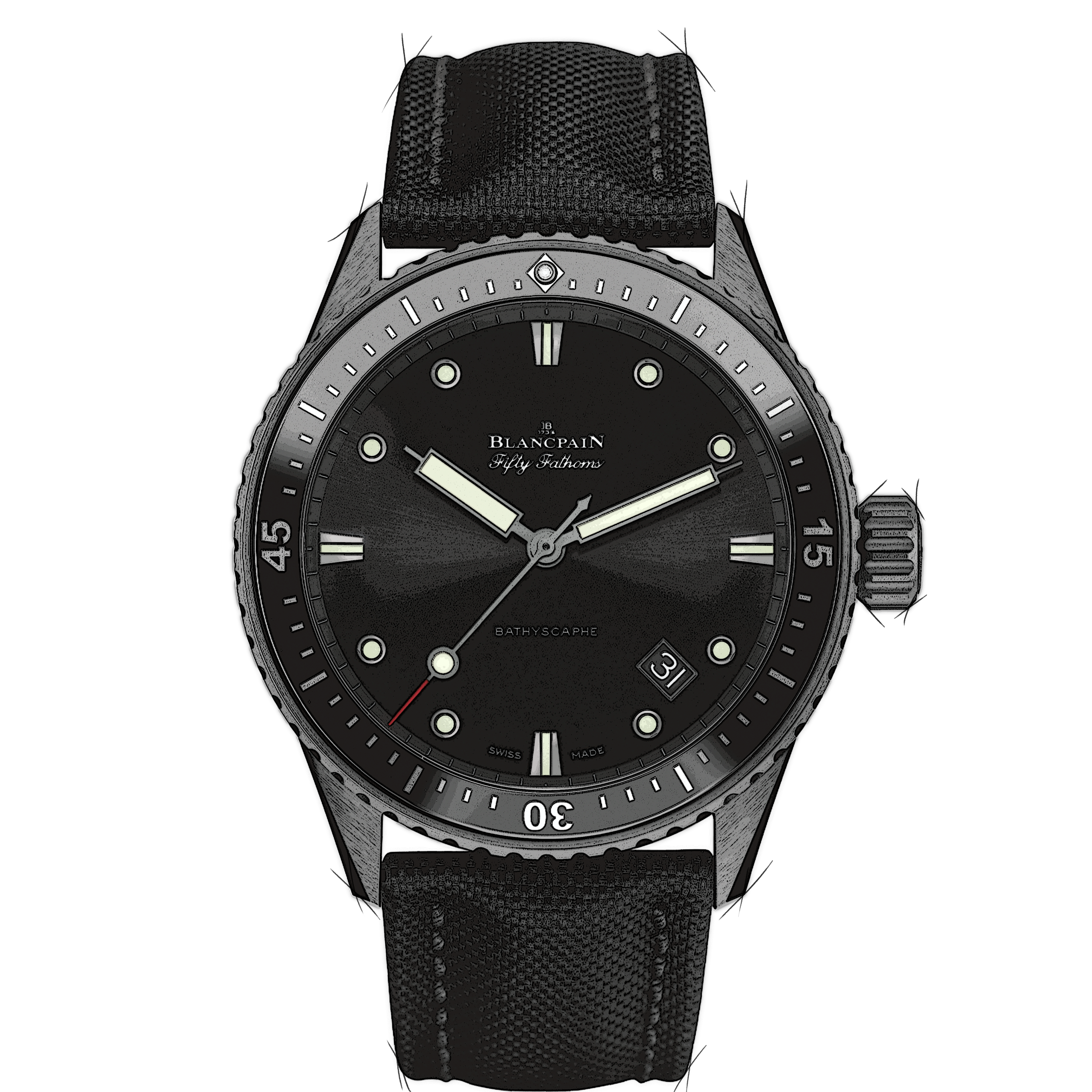 Blancpain Fifty Fathoms 5000-0130-B52A