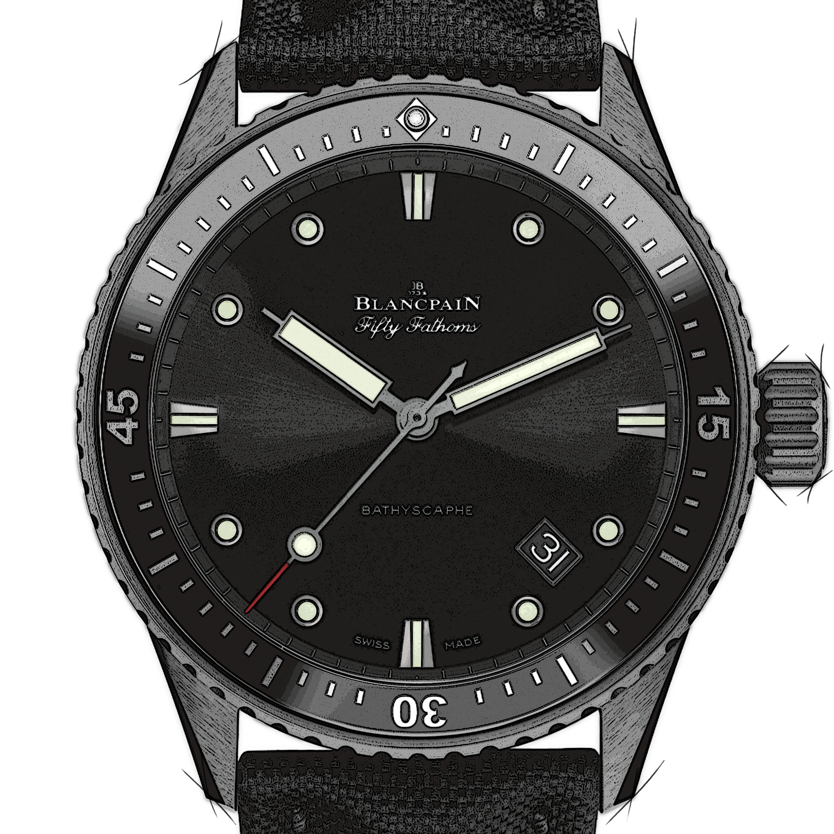 Blancpain Fifty Fathoms 5000-0130-B52A