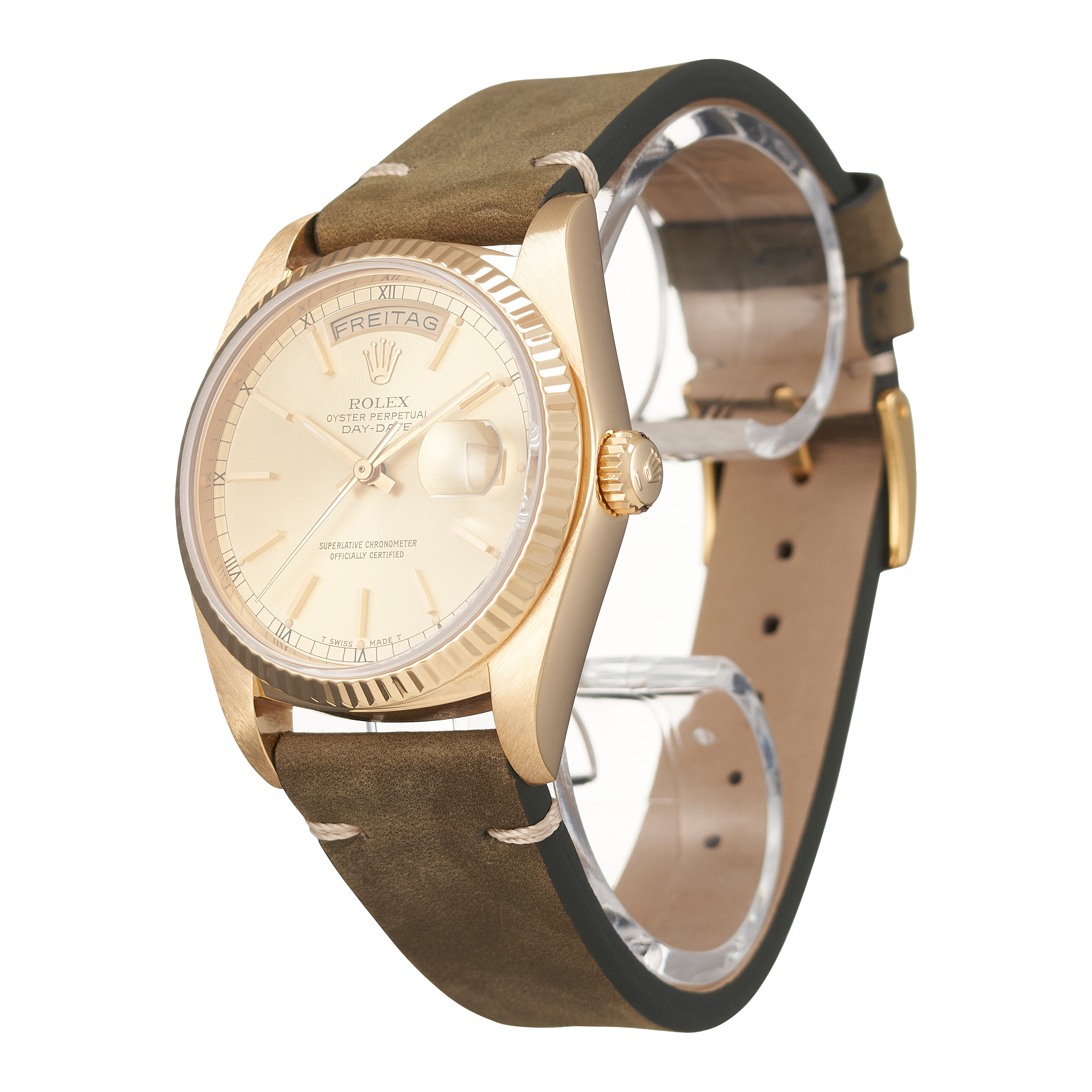 Rolex Day-Date 18038 in Yellow Gold | CHRONEXT