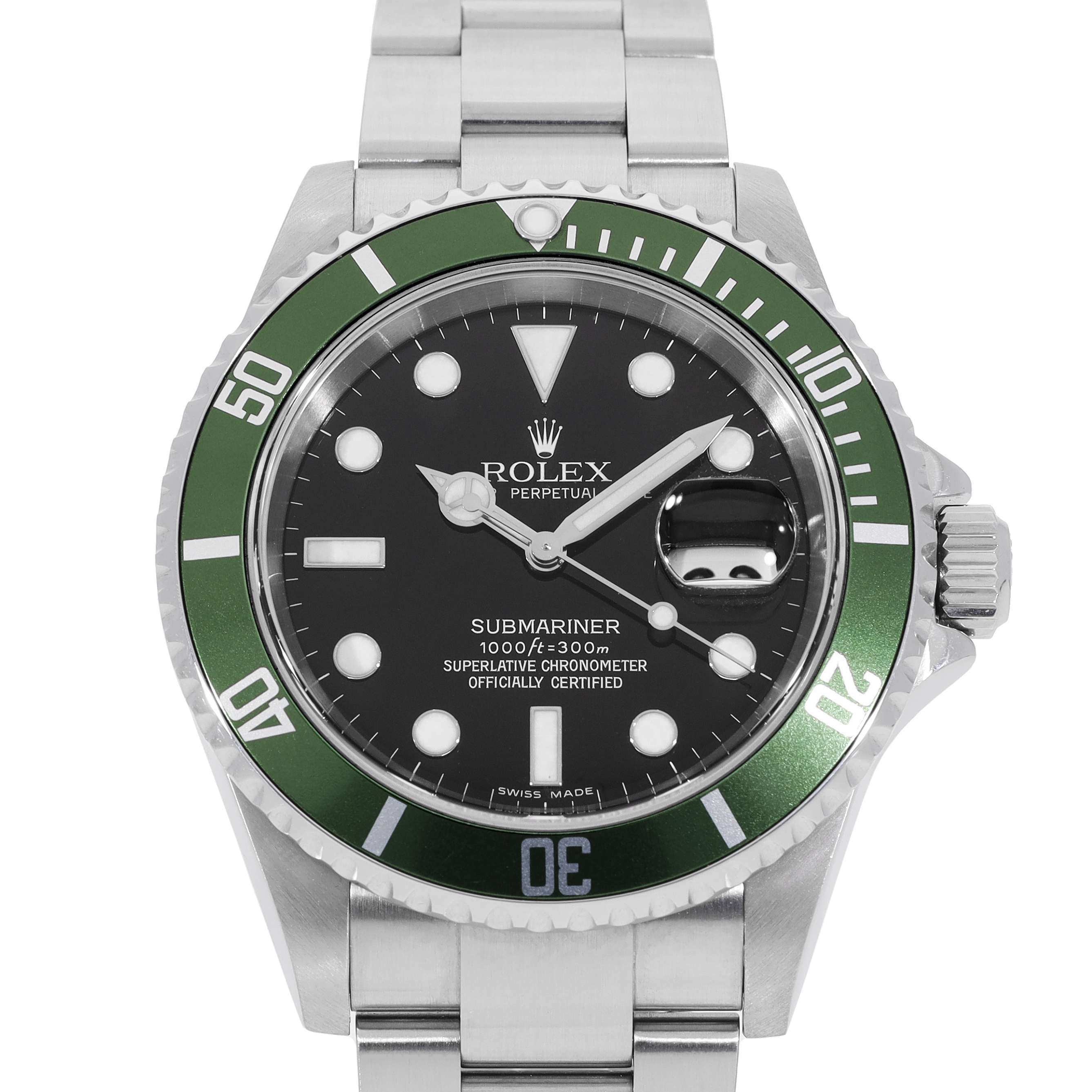 rolex submariner grün gebraucht