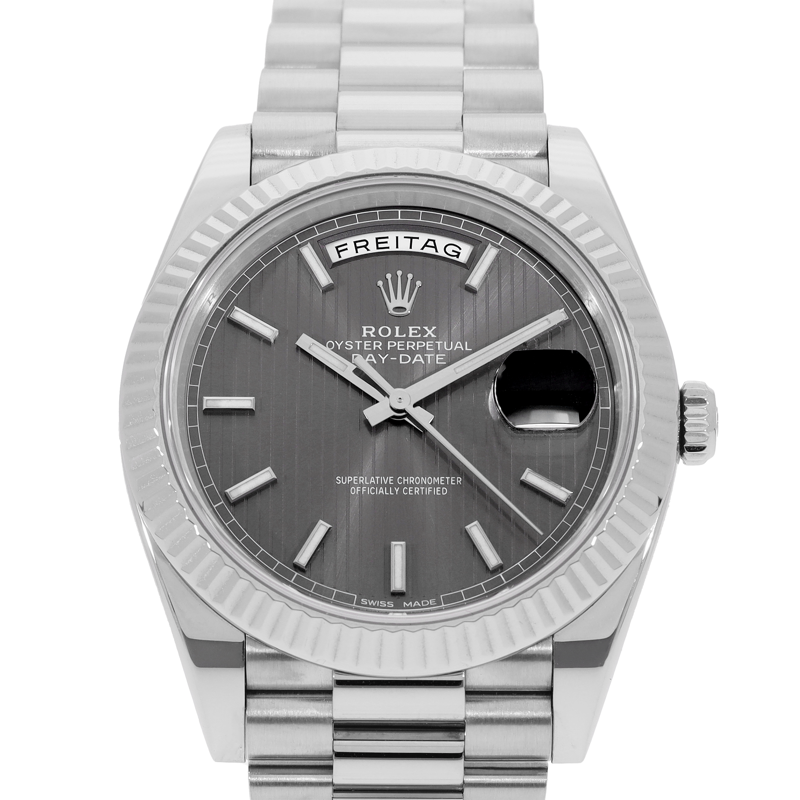 Rolex Daydate Weissgold