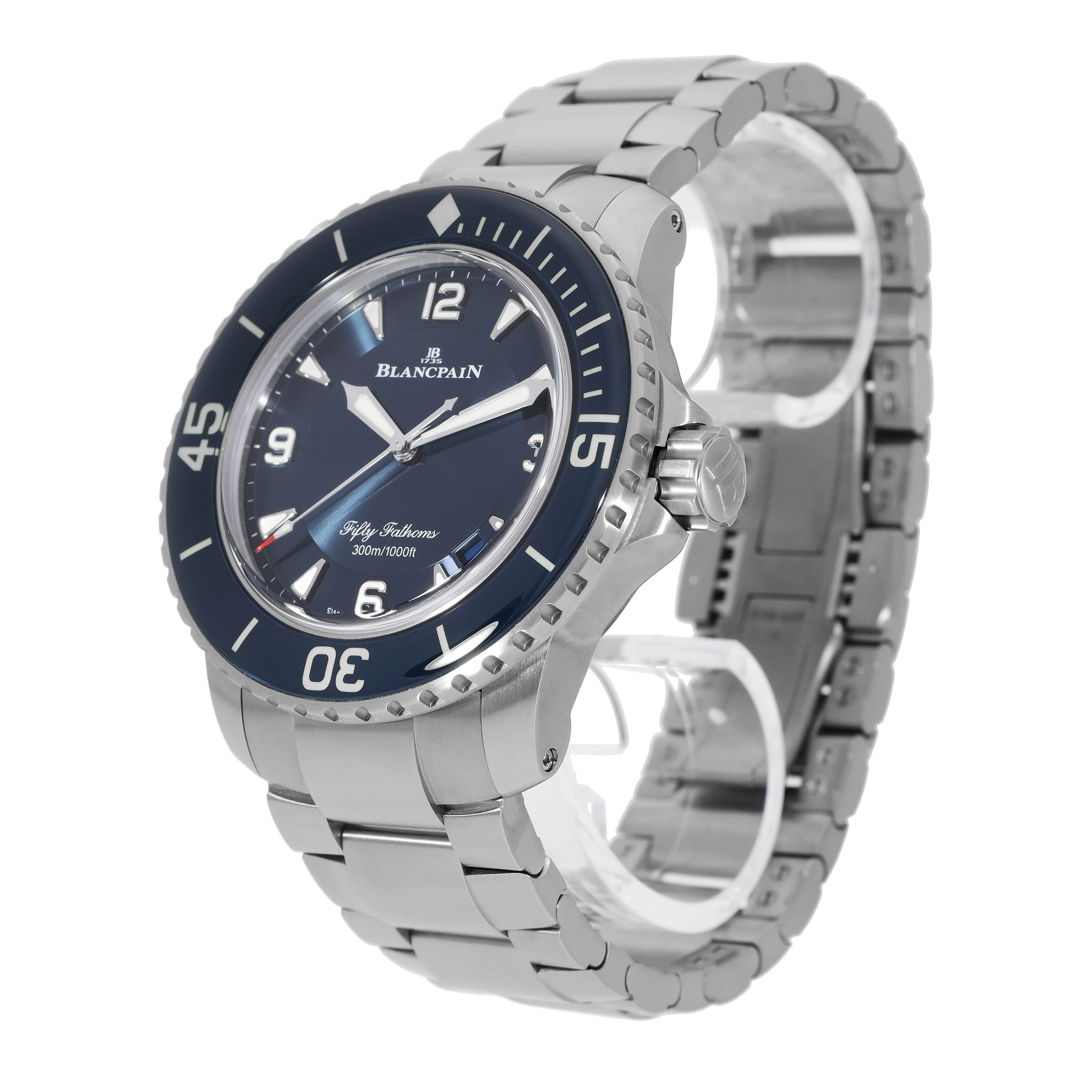 Blancpain Fifty Fathoms 5015 12B40 98 in Titanium CHRONEXT