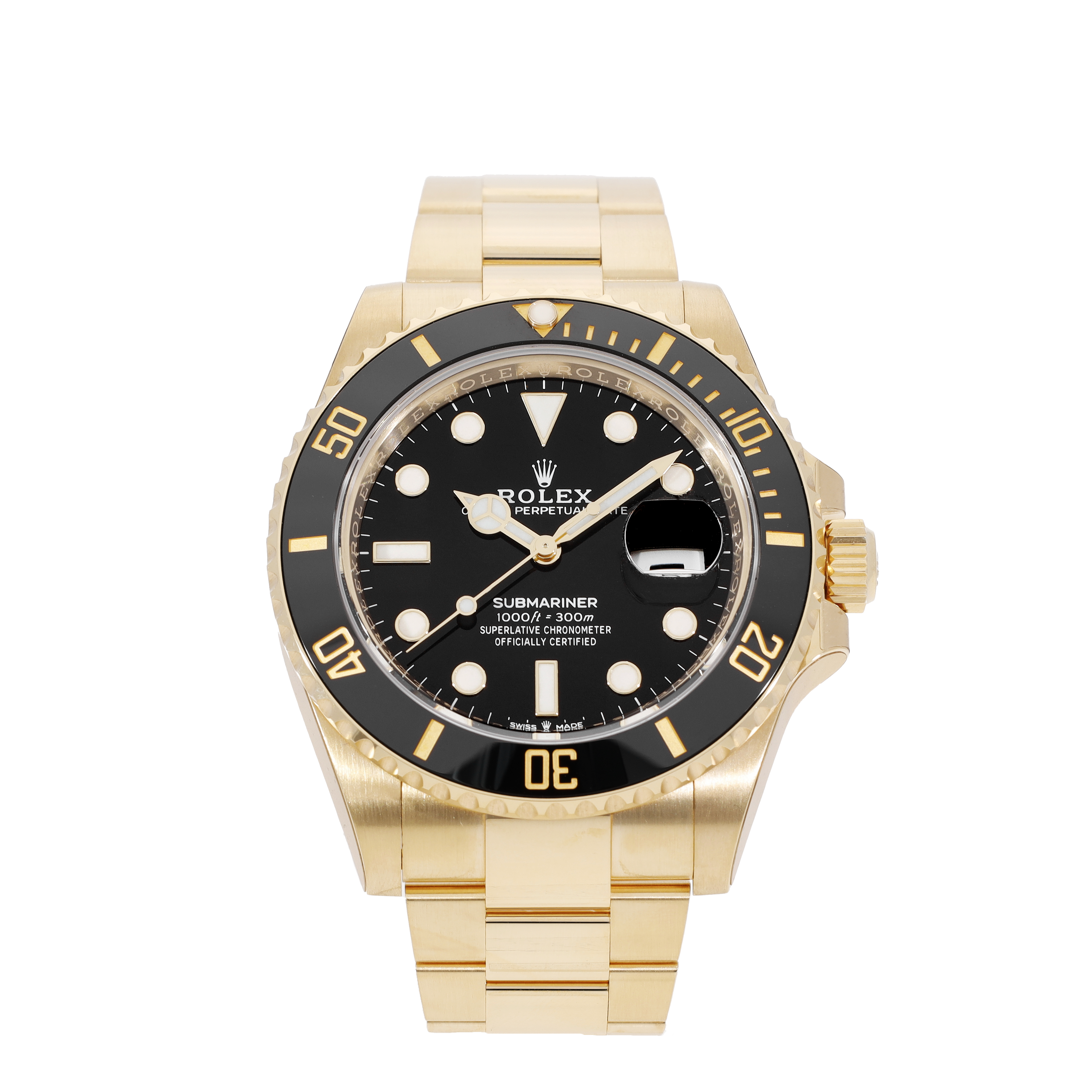 rolex submariner yellow