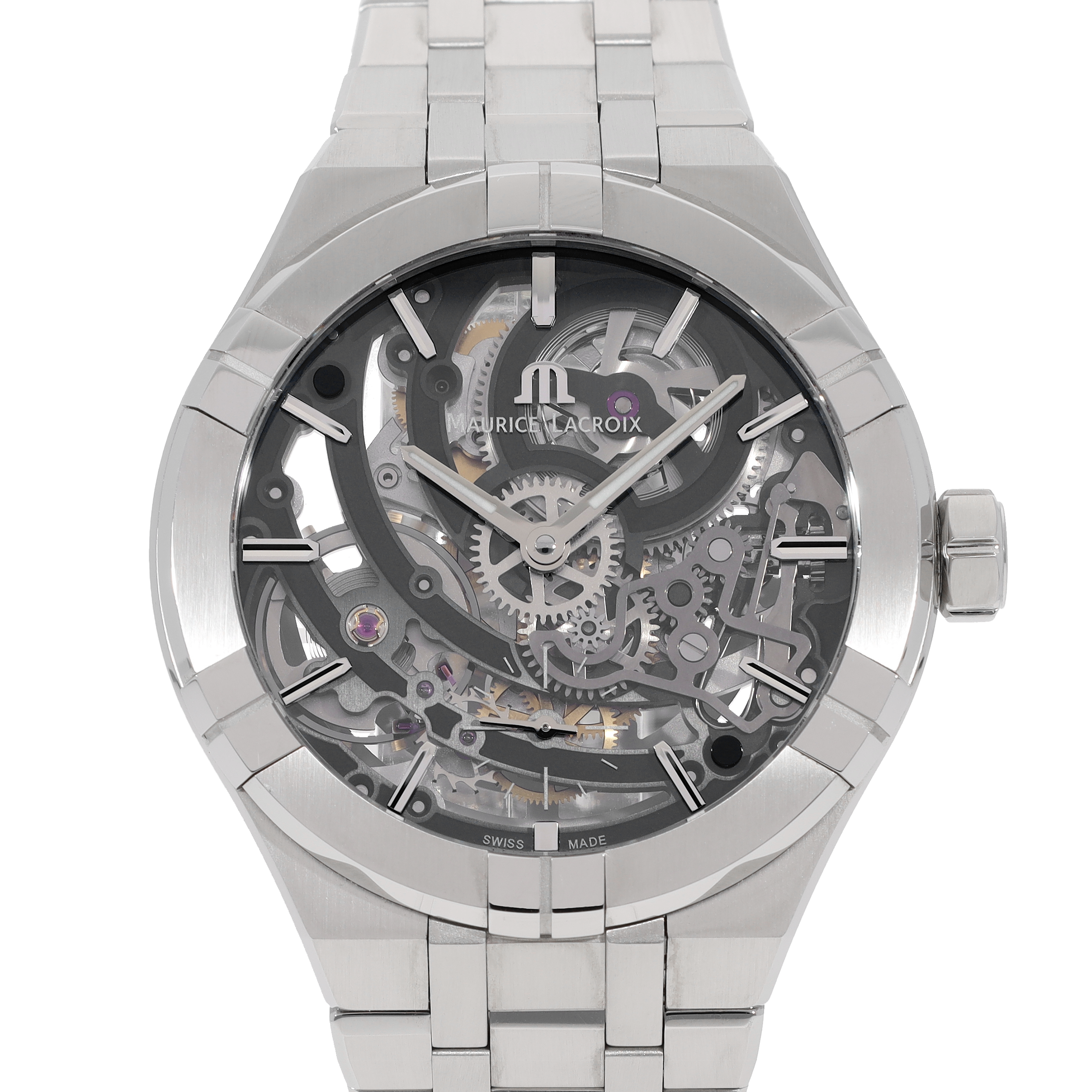 Maurice Lacroix Aikon AI6028-SS002-030-1 in Stainless Steel | CHRONEXT