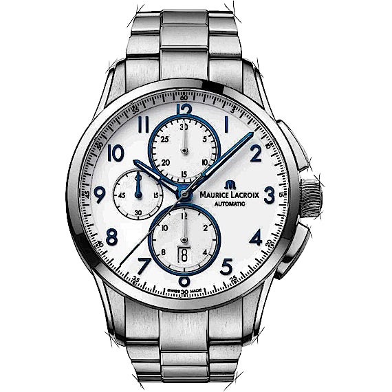 Maurice Lacroix Pontos PT6388-SS002-120-1 in Stainless Steel | CHRONEXT