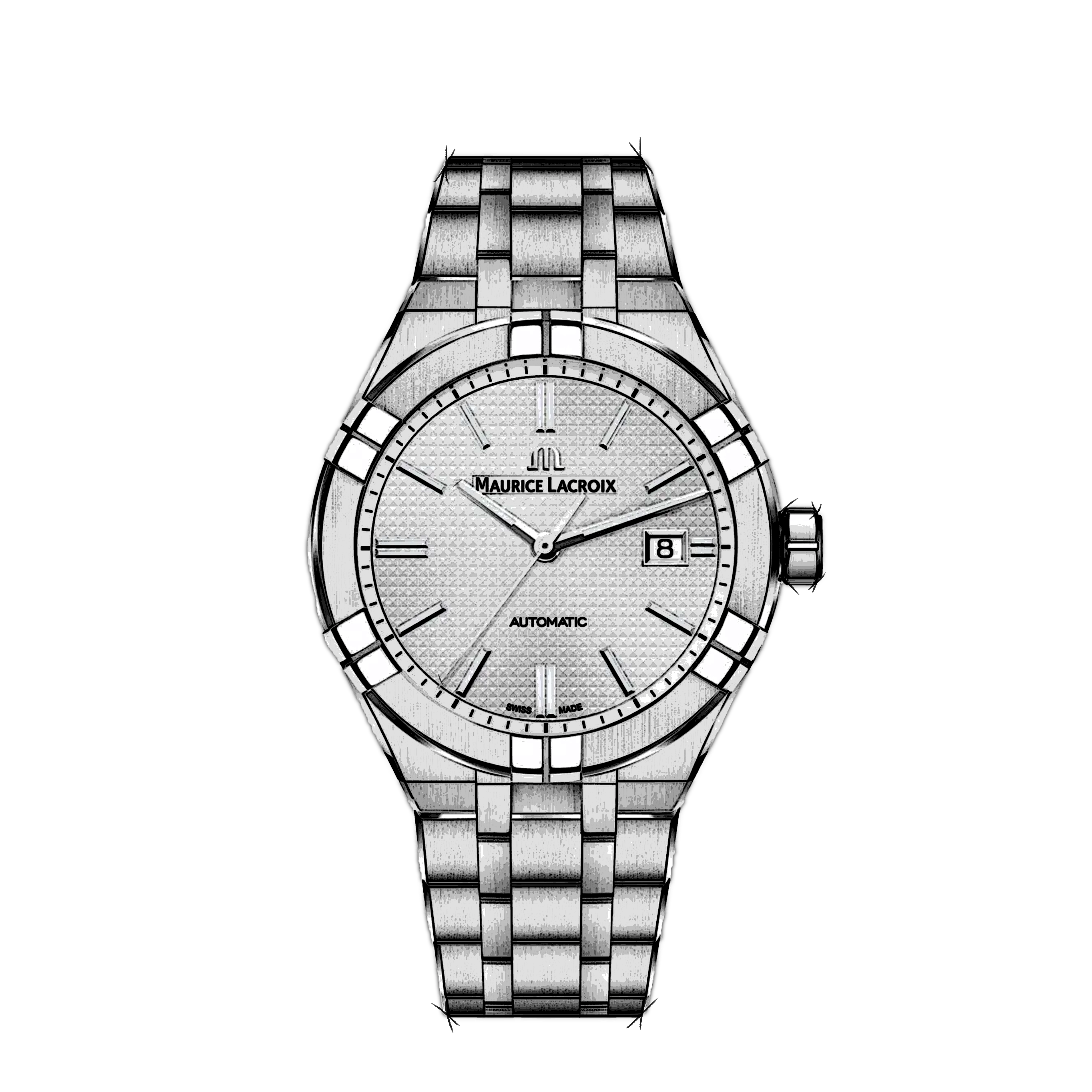 Maurice Lacroix Aikon AI6008-SS00F-130-A