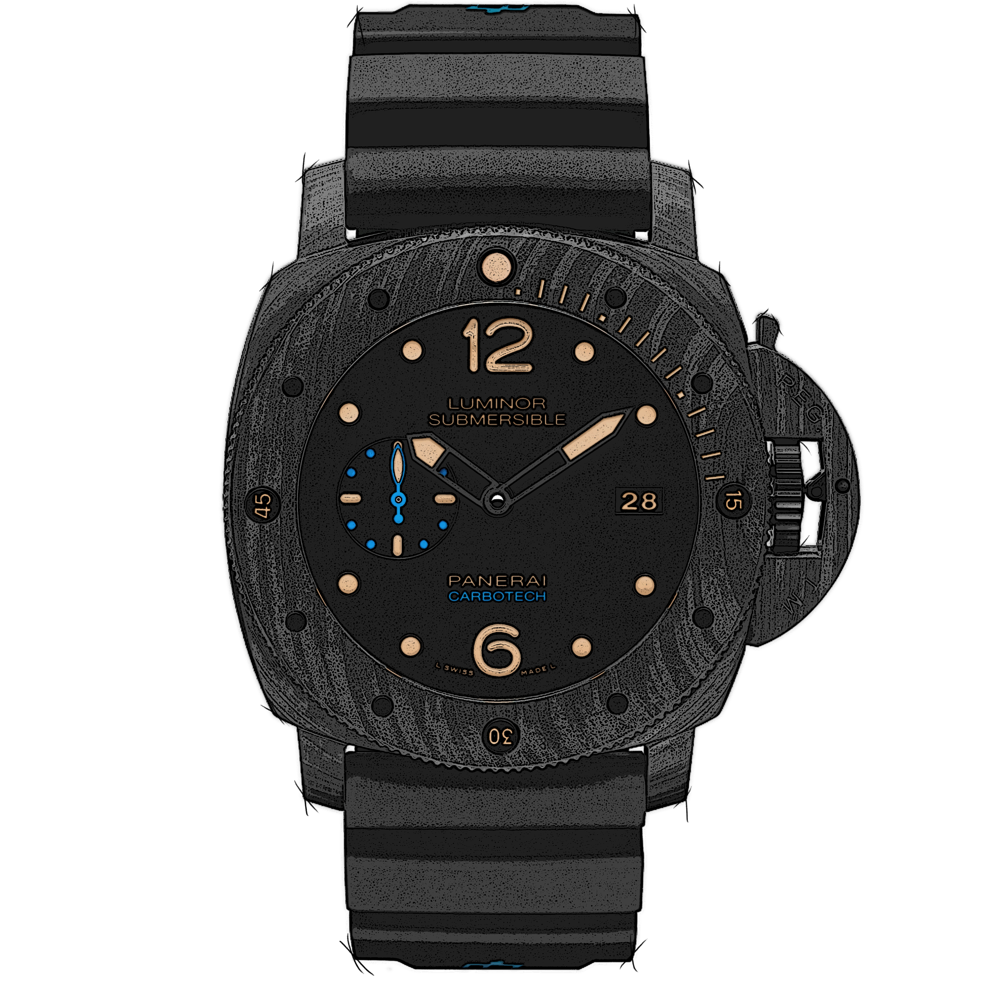 Panerai Submersible PAM00616