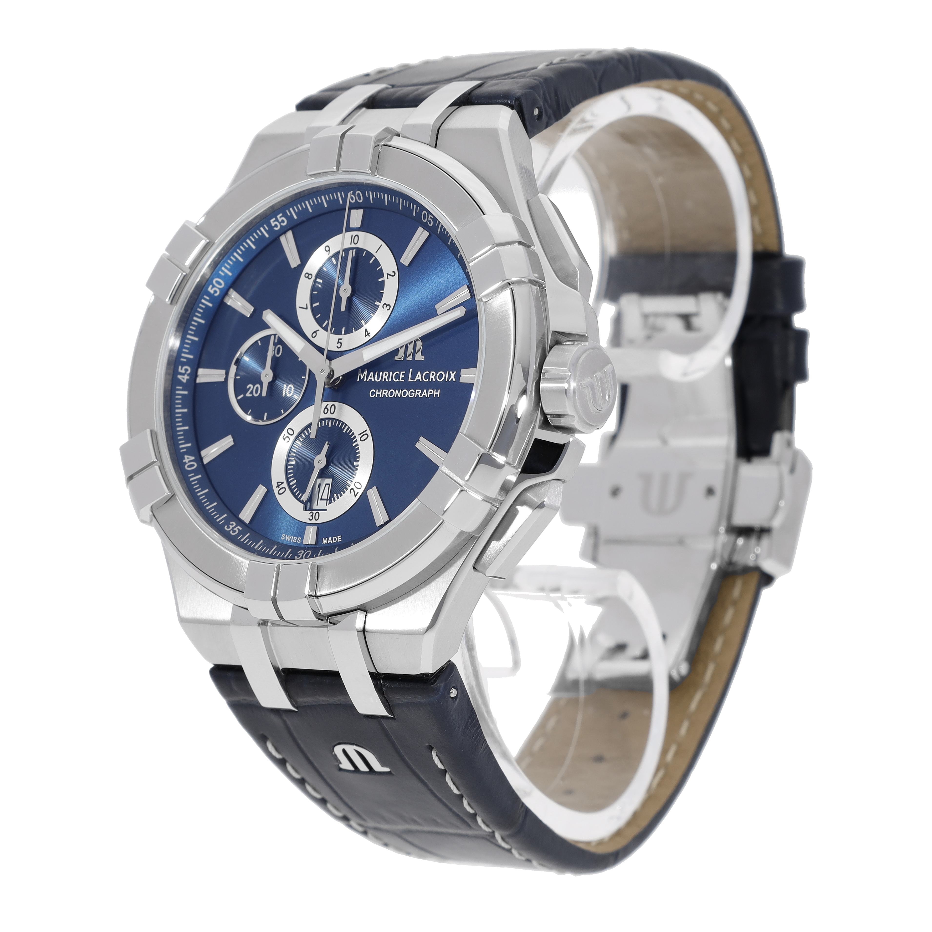 Maurice Lacroix Aikon AI1018 SS001 430 1 in Stainless Steel CHRONEXT