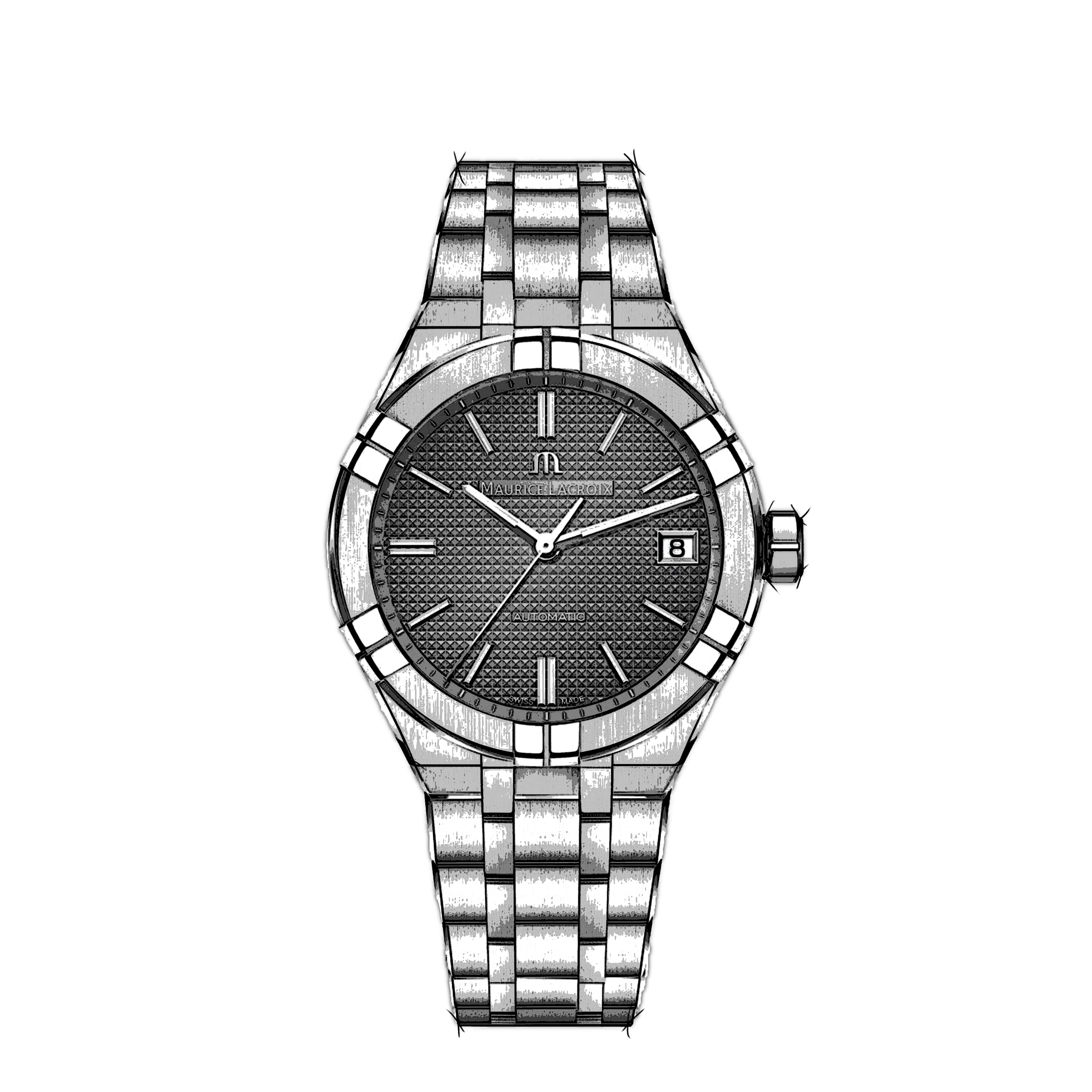 Maurice Lacroix Aikon AI6007-SS00F-230-A