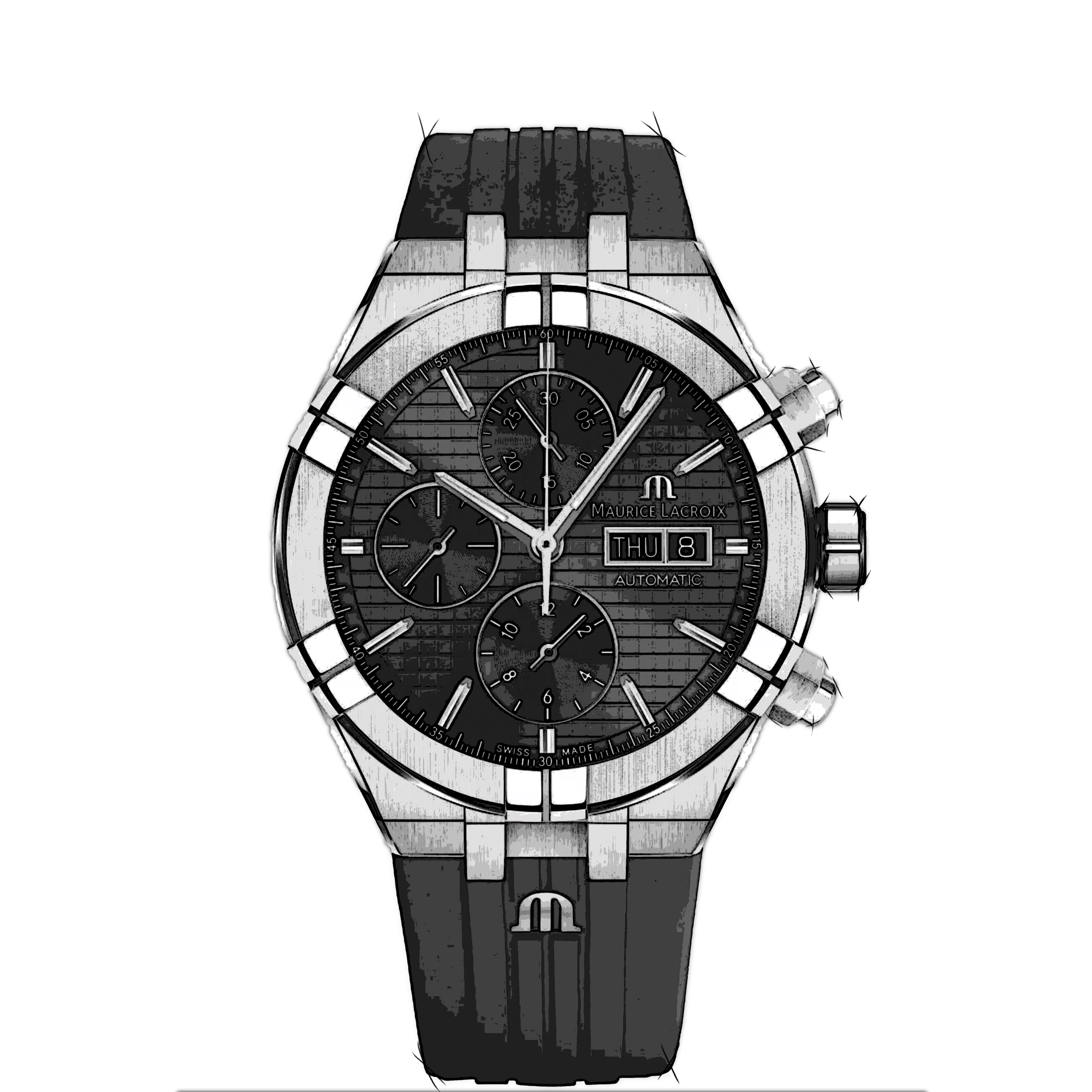 Maurice Lacroix Aikon AI6038-SS000-330-2