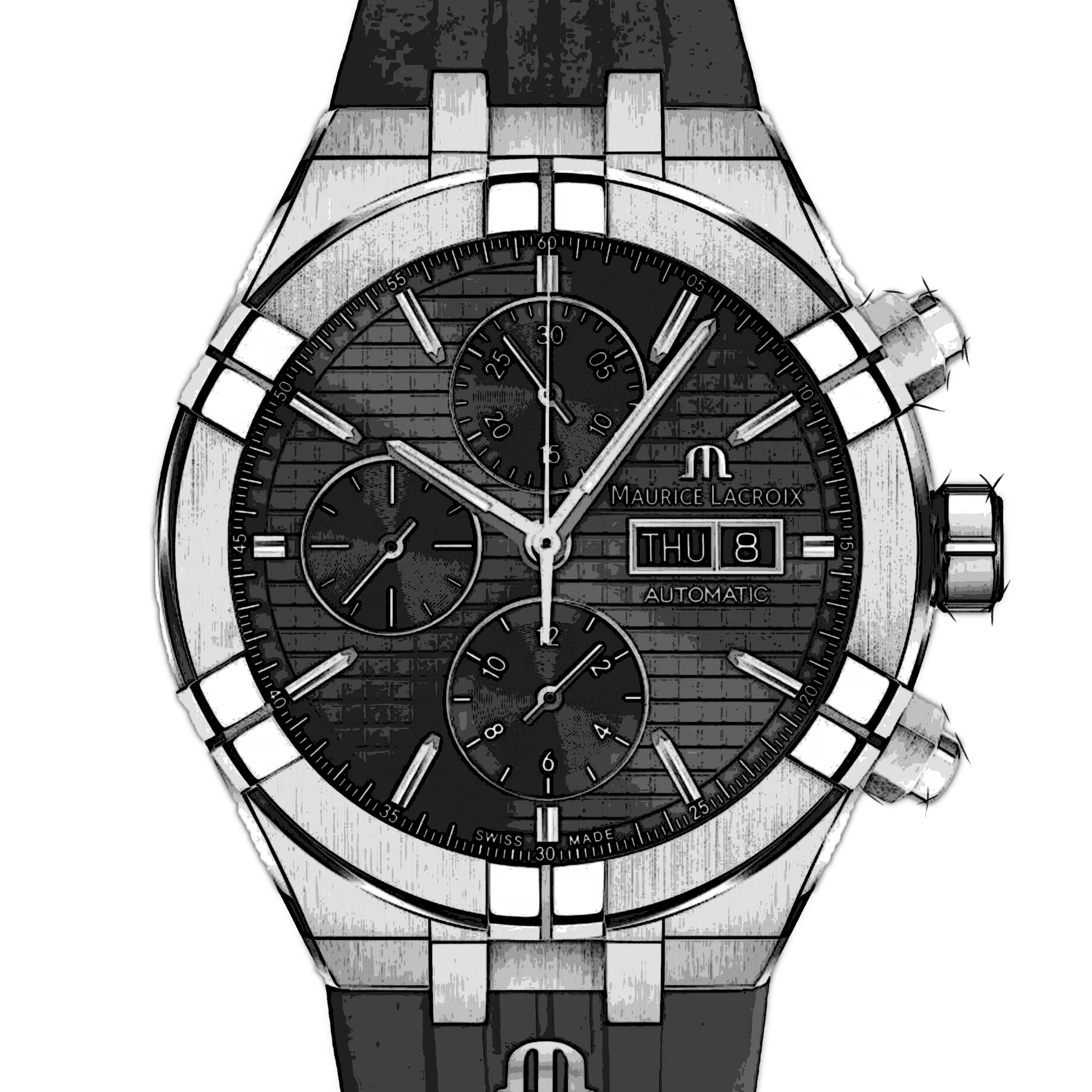 Maurice Lacroix Aikon AI6038-SS000-330-2