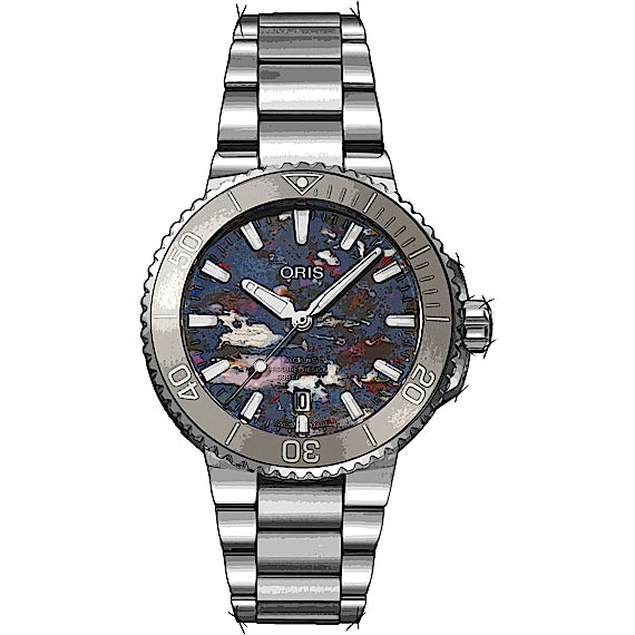Oris Aquis 01 733 7766 4150-Set Oris Aquis 01 733 7766 4150-Set