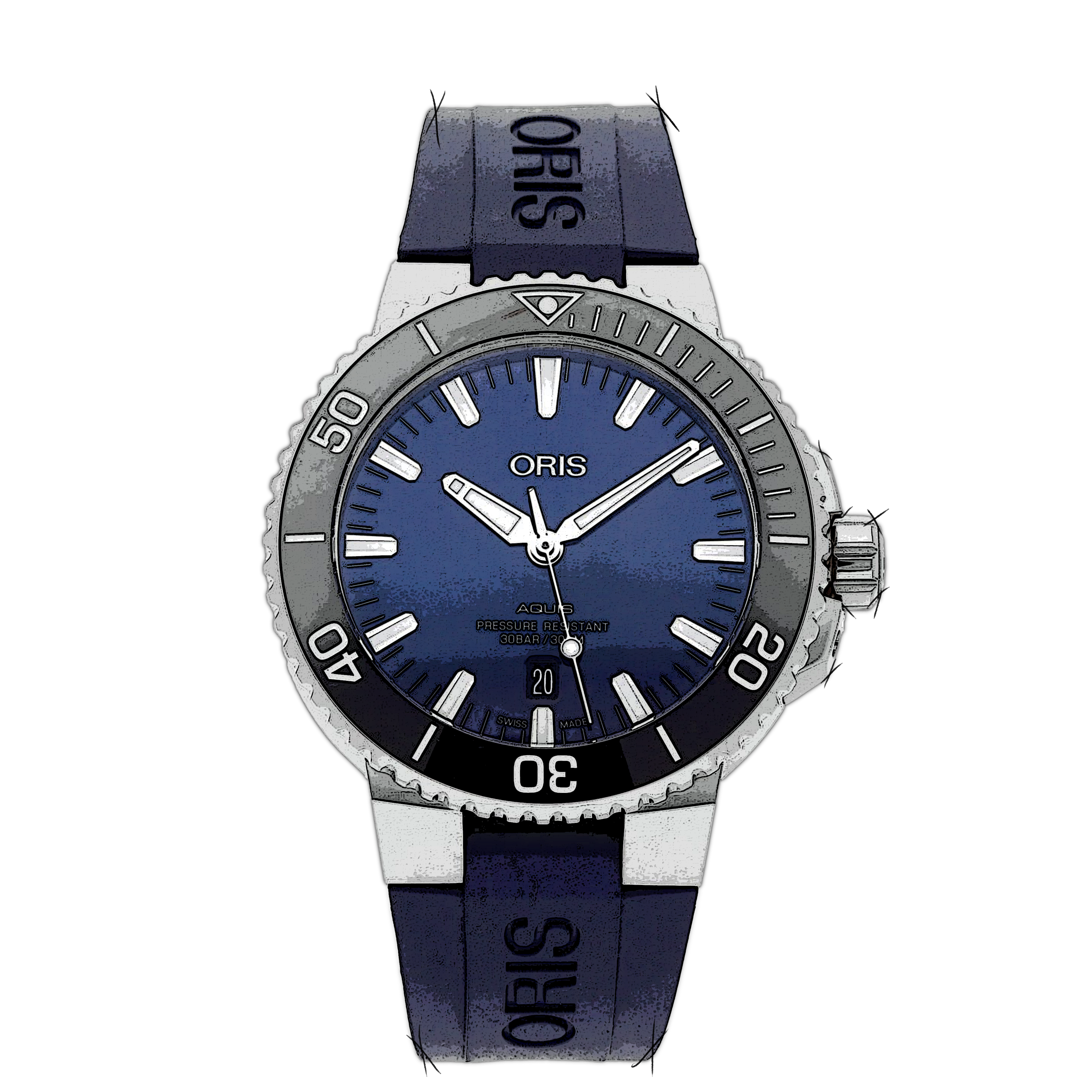 Oris Aquis 01 733 7730 4135-07 4 24 64EB