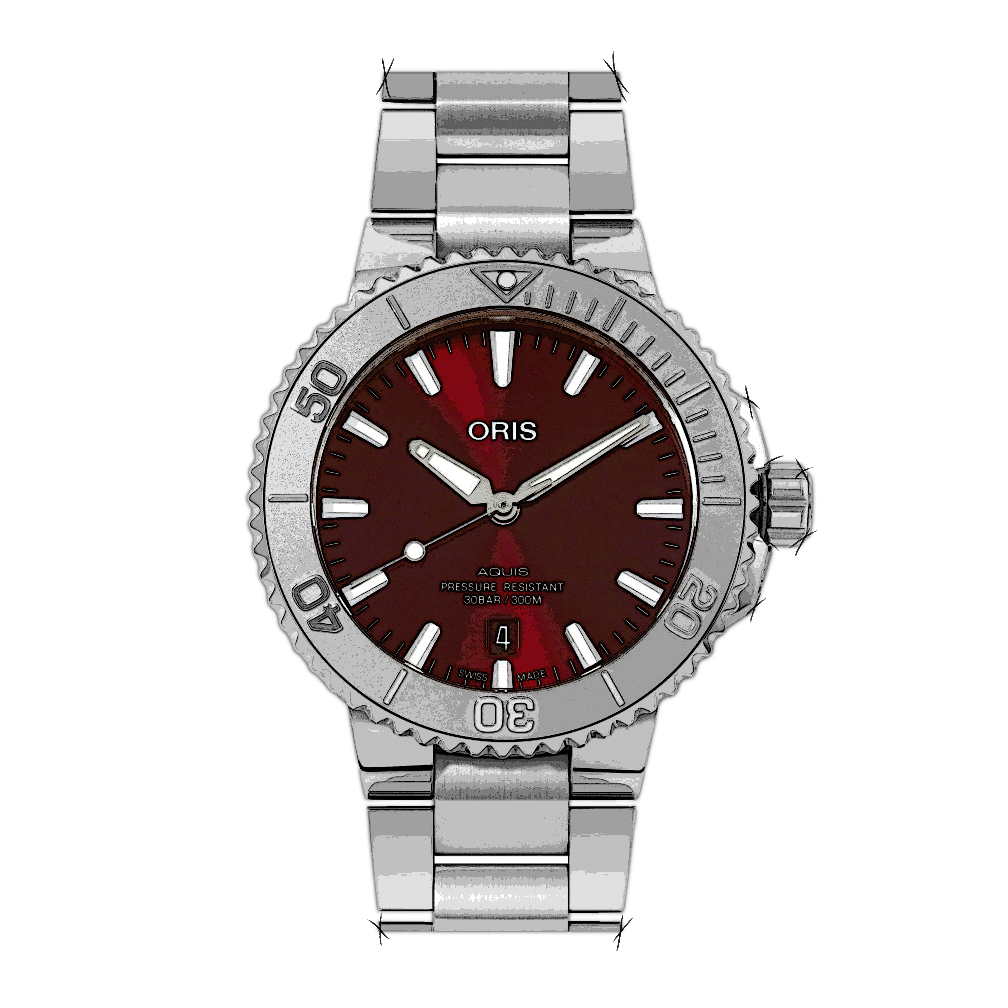 Oris Aquis 01 733 7730 4158-07 8 24 05PEB