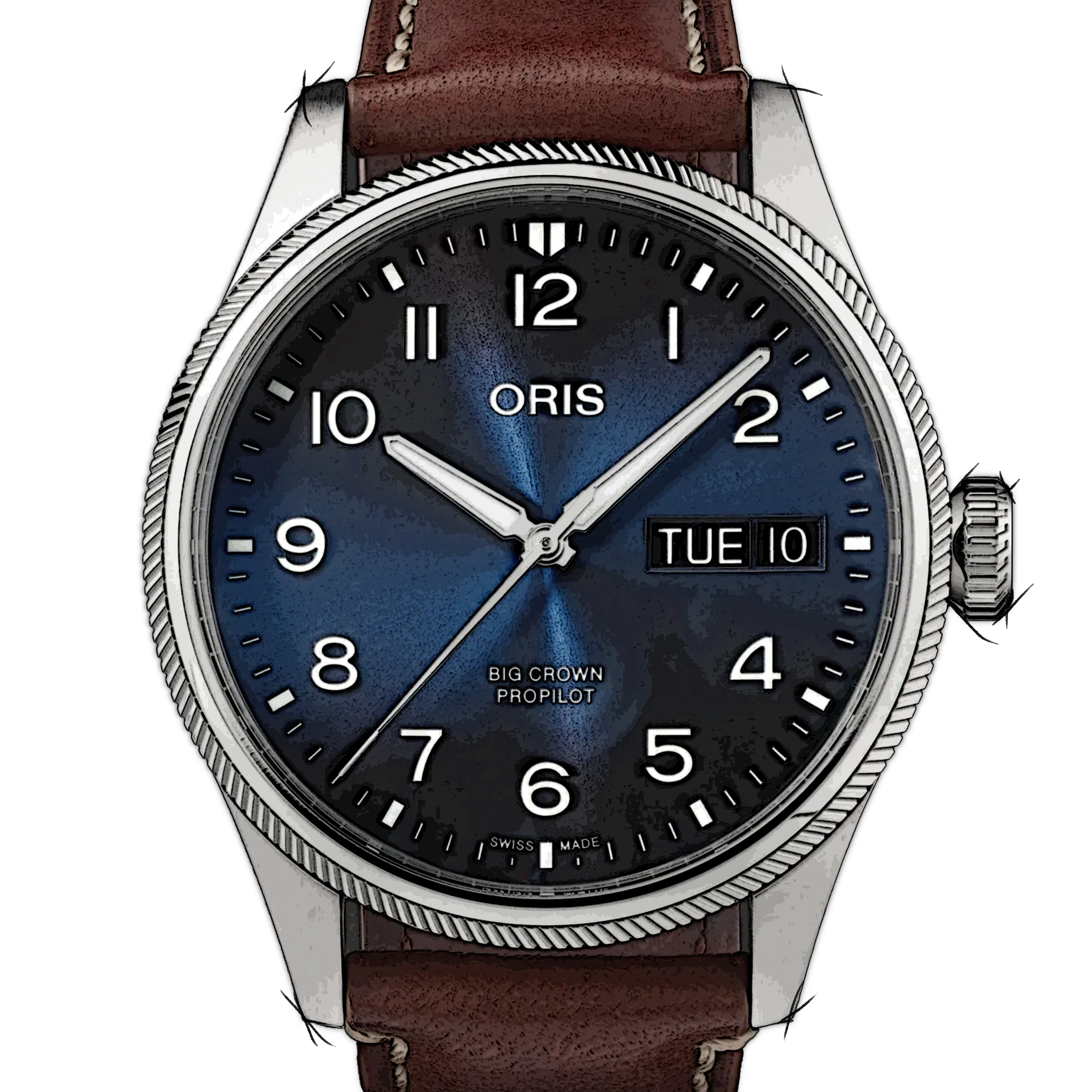 Oris Big Crown 01 752 7760 4065-07 5 22 07LC