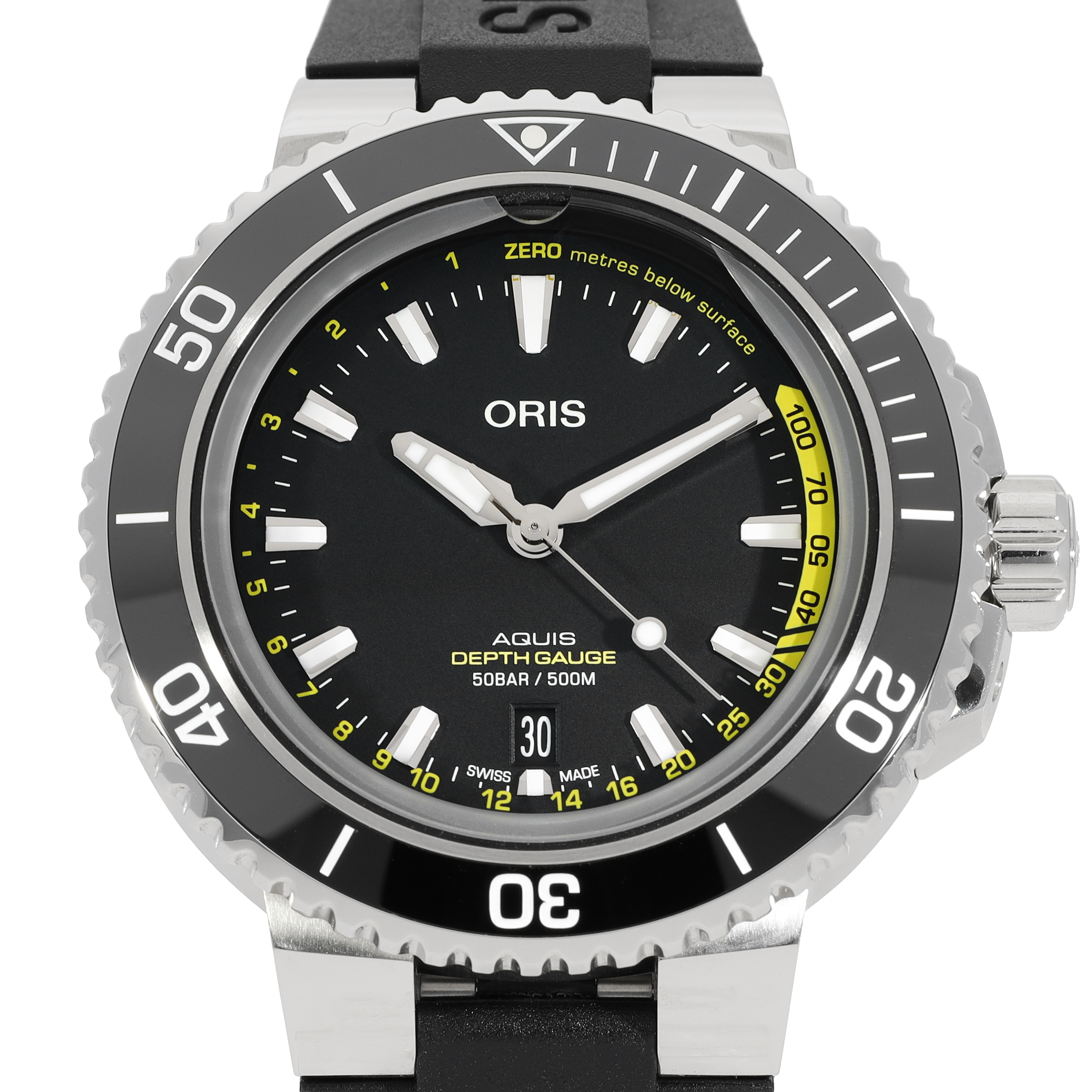 Oris Aquis Depth Gauge