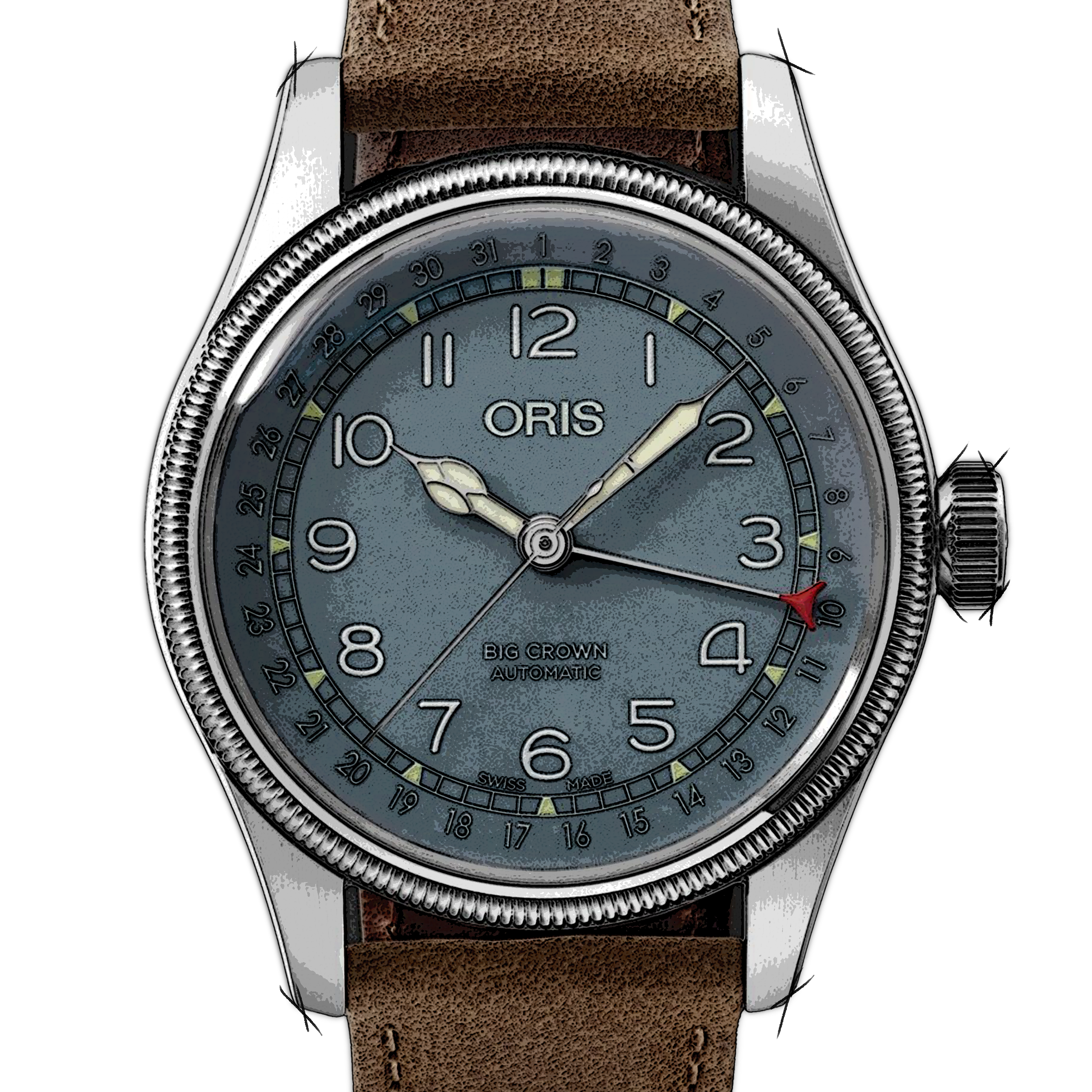 Oris Big Crown Pointer Date