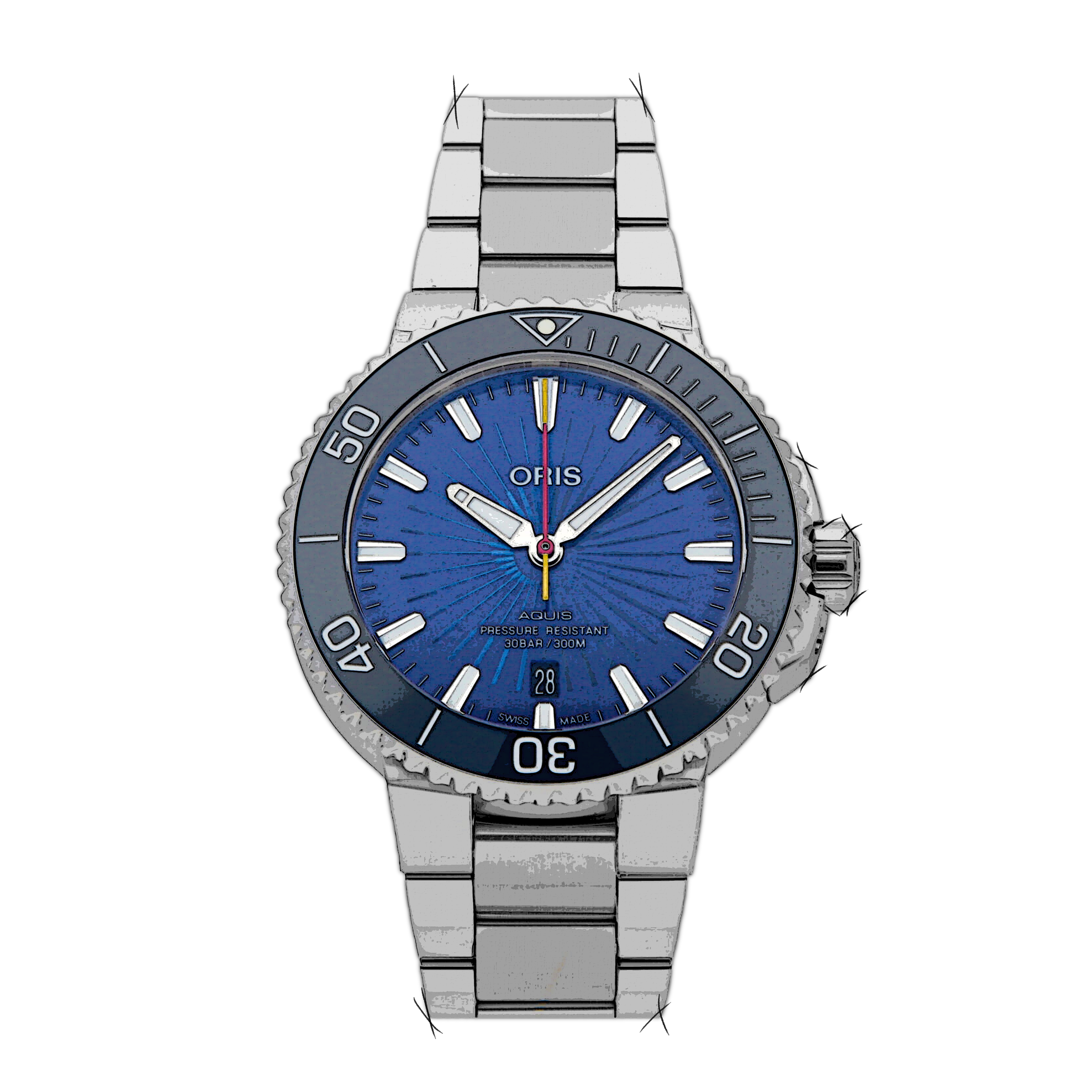 Oris Aquis 01 733 7766 4185-Set