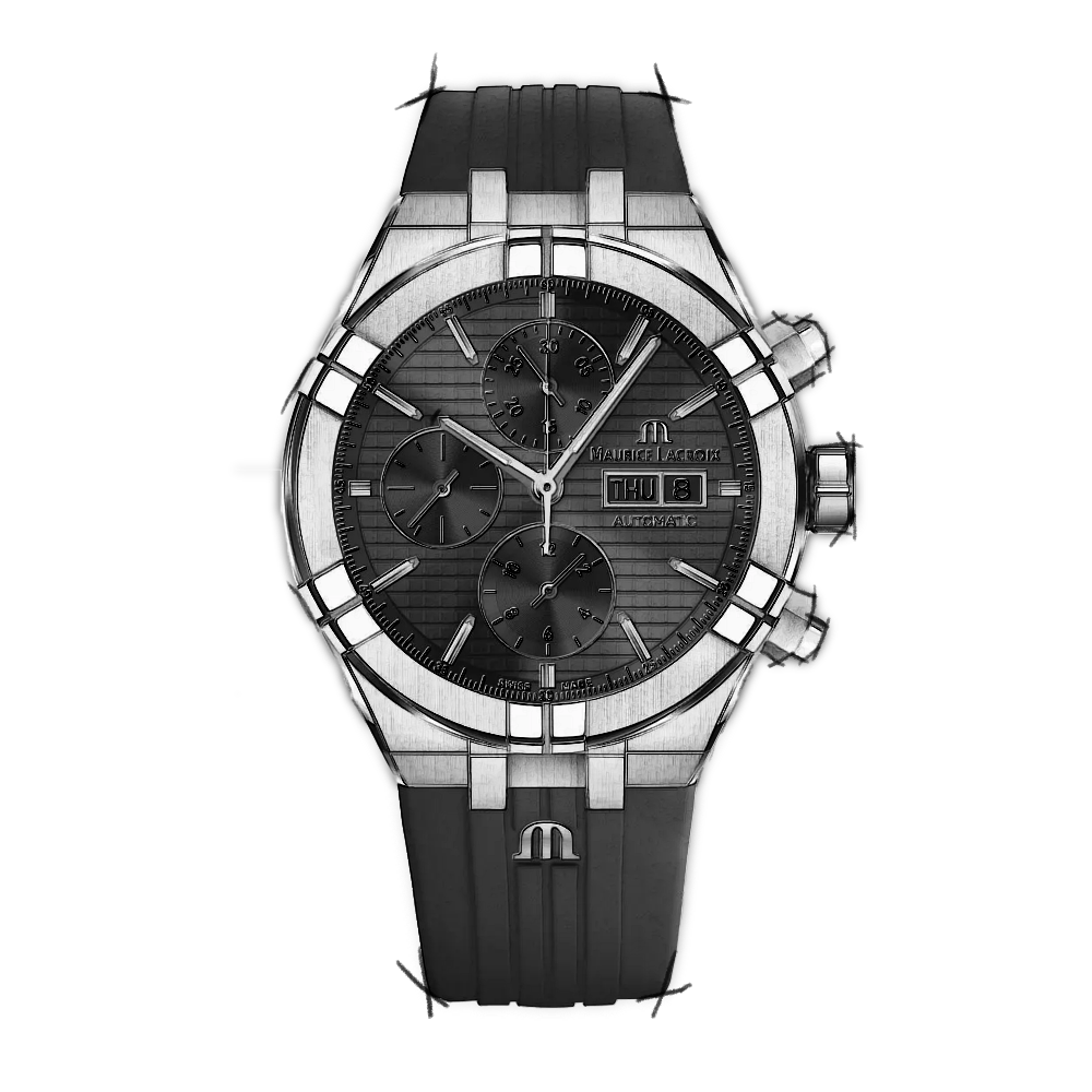 Maurice Lacroix Aikon AI6038-SS00B-330-2