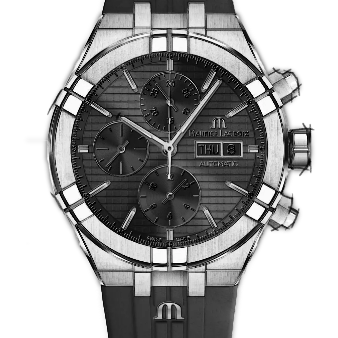 Maurice Lacroix Aikon AI6038-SS00B-330-2