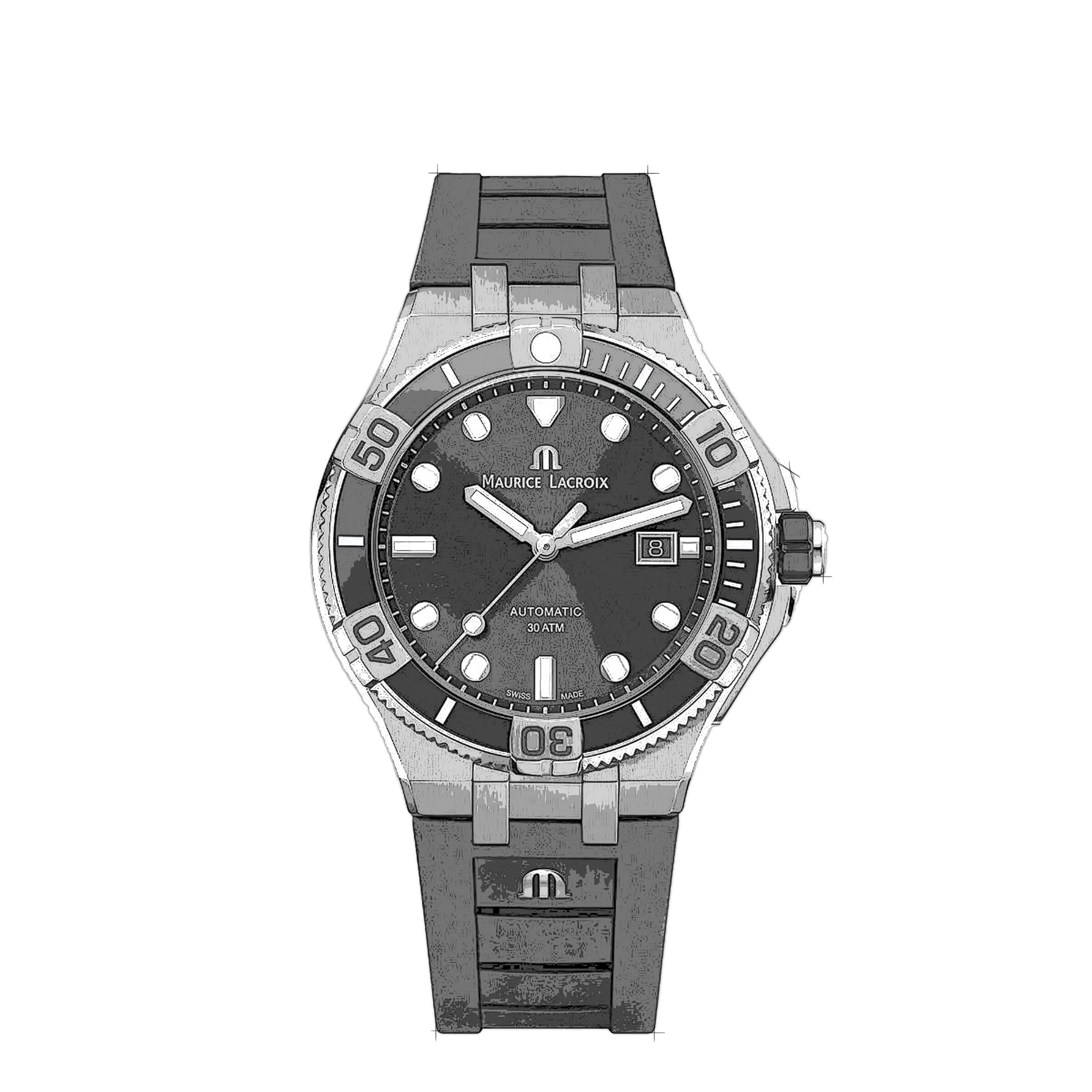 Maurice Lacroix Aikon AI6058-SS001-330-1