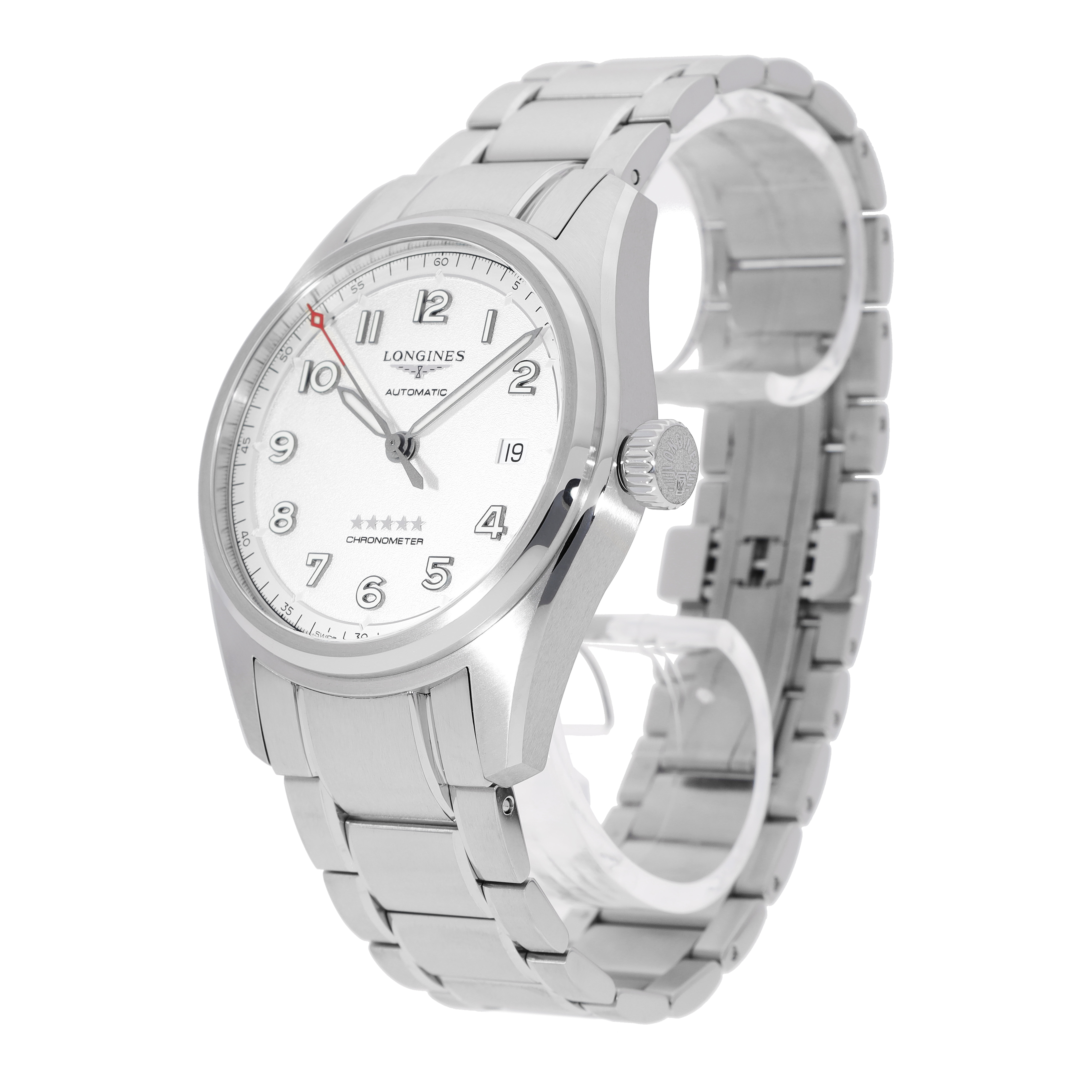 Longines Spirit L3.810.4.73.6 in Stainless Steel CHRONEXT