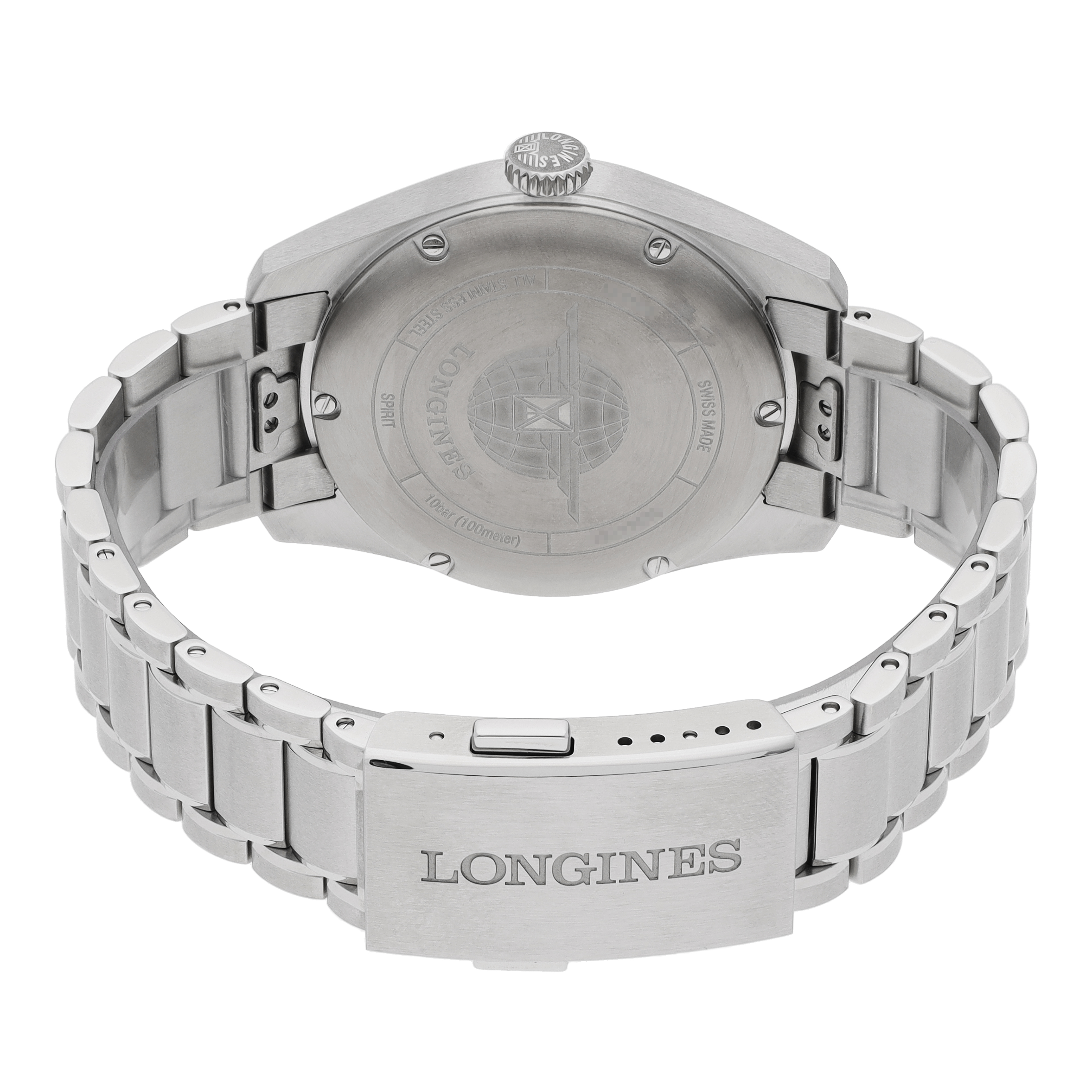 Longines Spirit L3.410.4.53.6 in Stainless Steel CHRONEXT