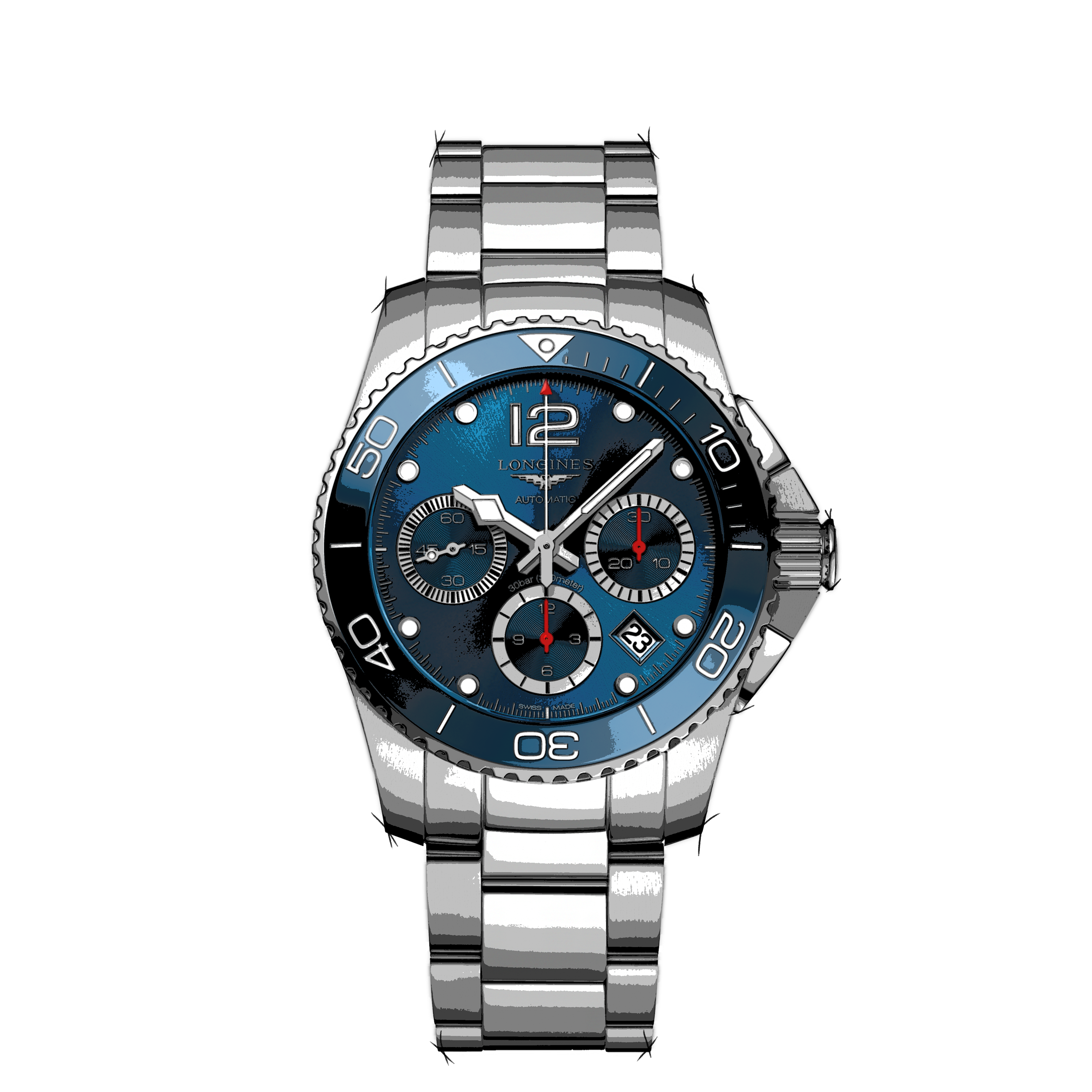 Longines HydroConquest L3.783.4.96.6