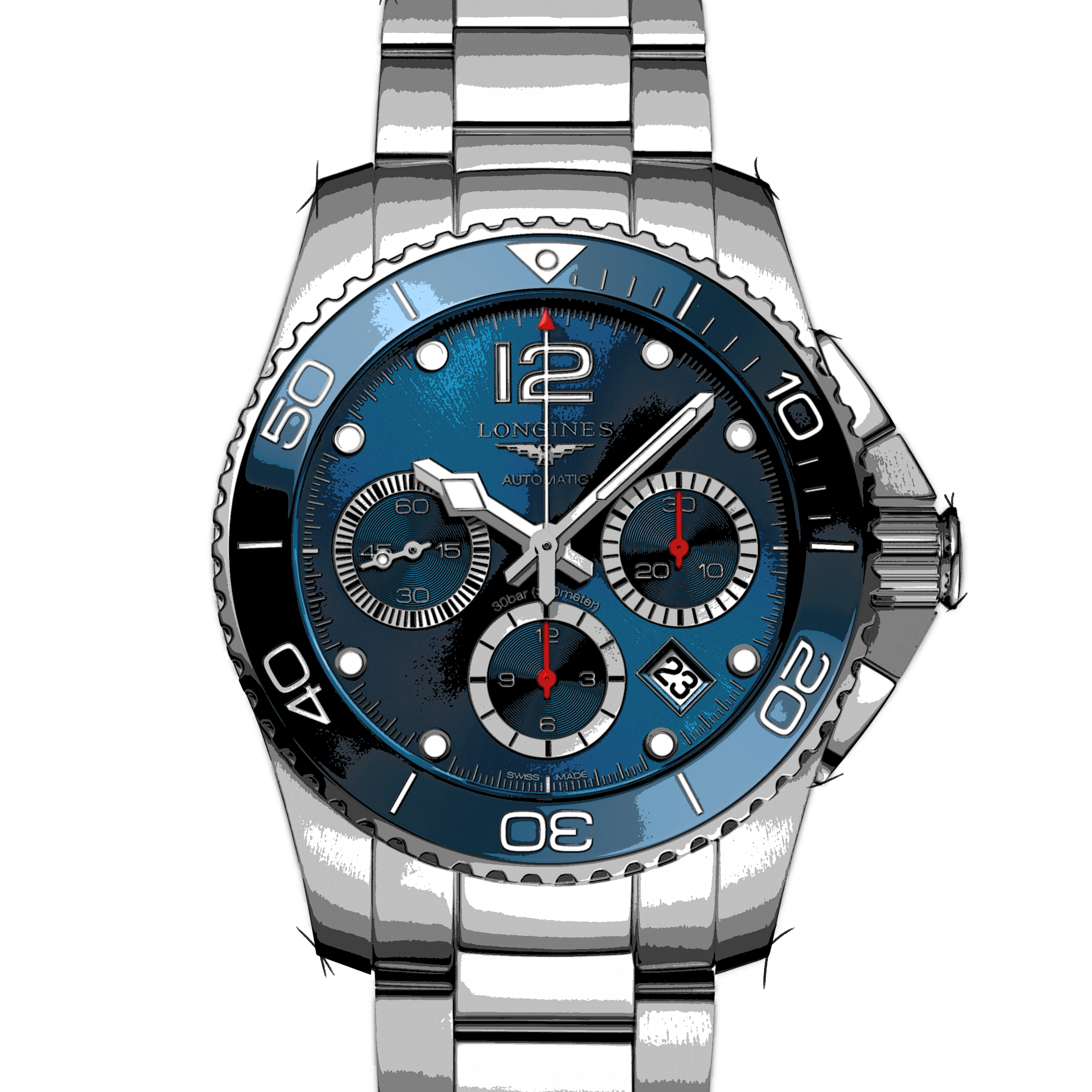 Longines HydroConquest L3.783.4.96.6