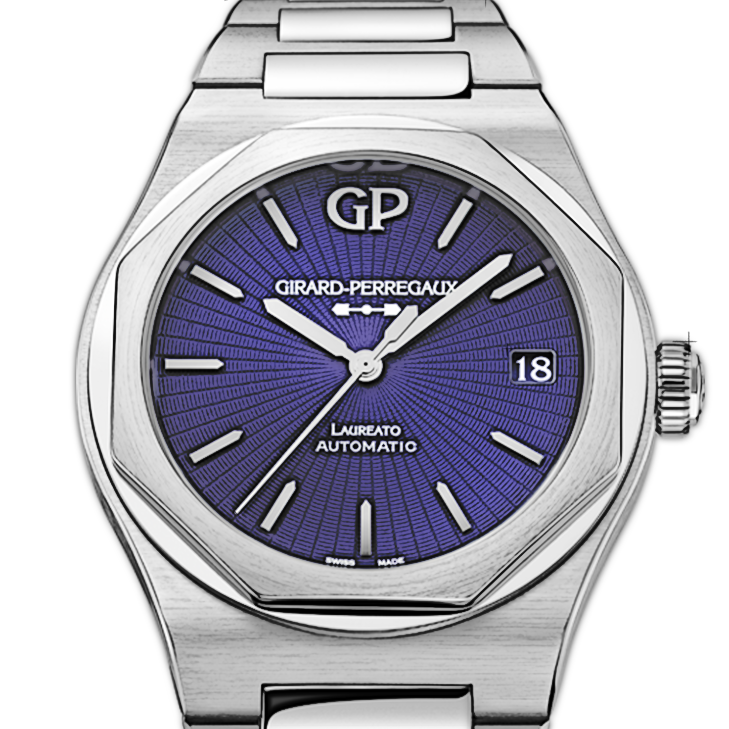 Girard Perregaux Laureato 81010-11-432-11A in Acciaio inox CHRONEXT