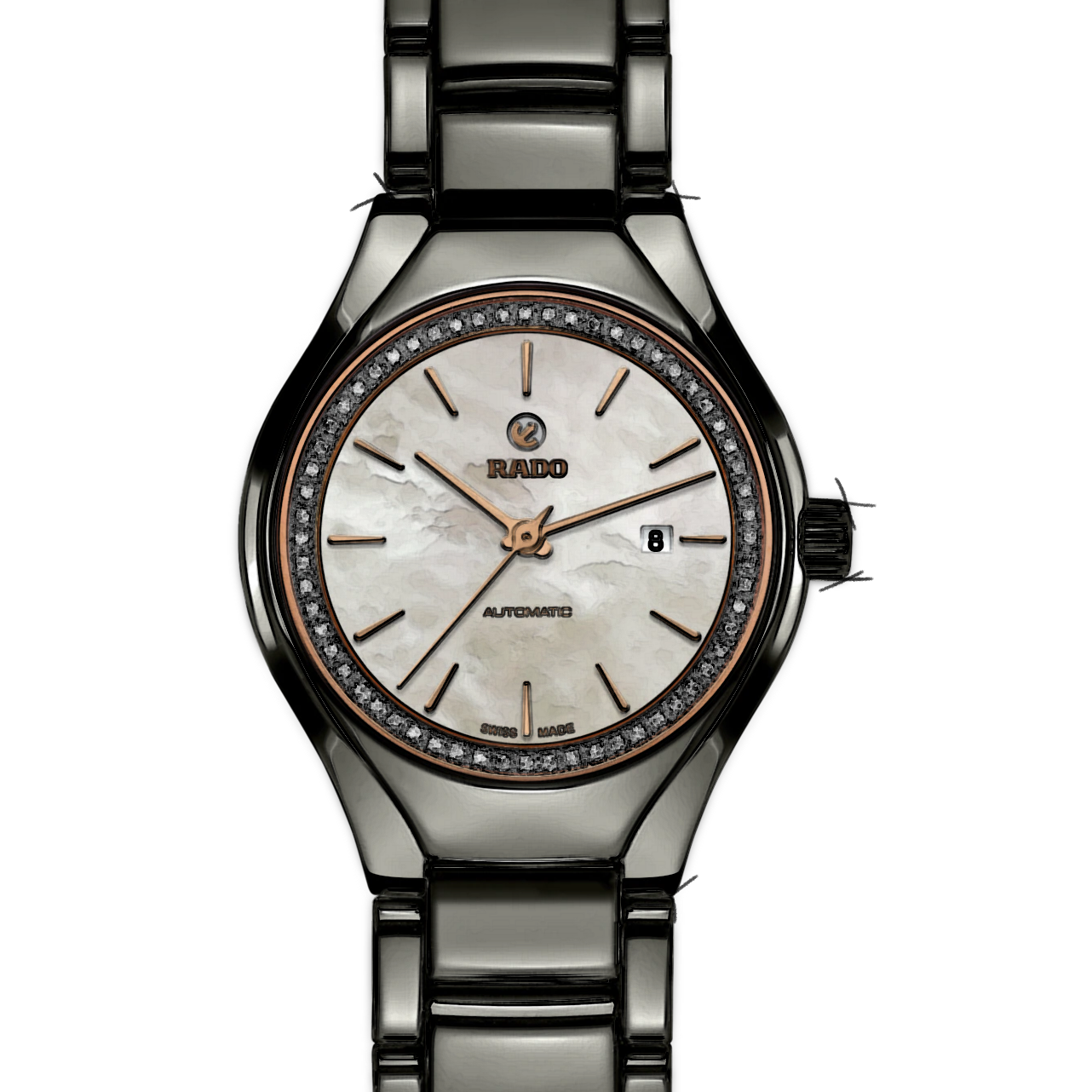 Rado True R27243852 in Ceramic | CHRONEXT