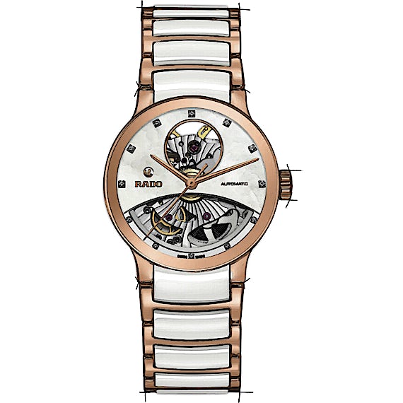 Rado Centrix R30248902 in Edelstahl PVD CHRONEXT