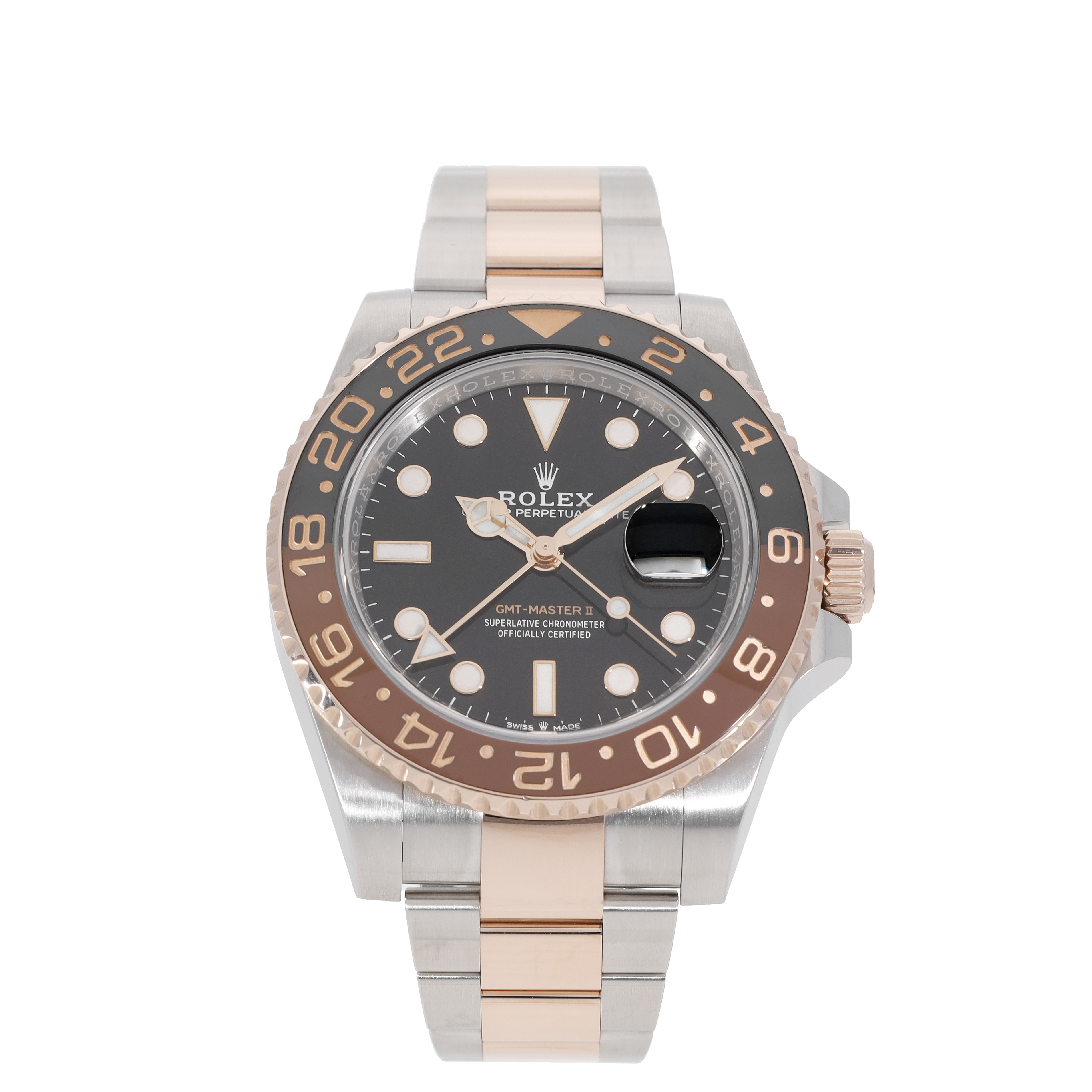 Rolex GMT-Master 126711CHNR en Acier inoxydable Or rose CHRONEXT