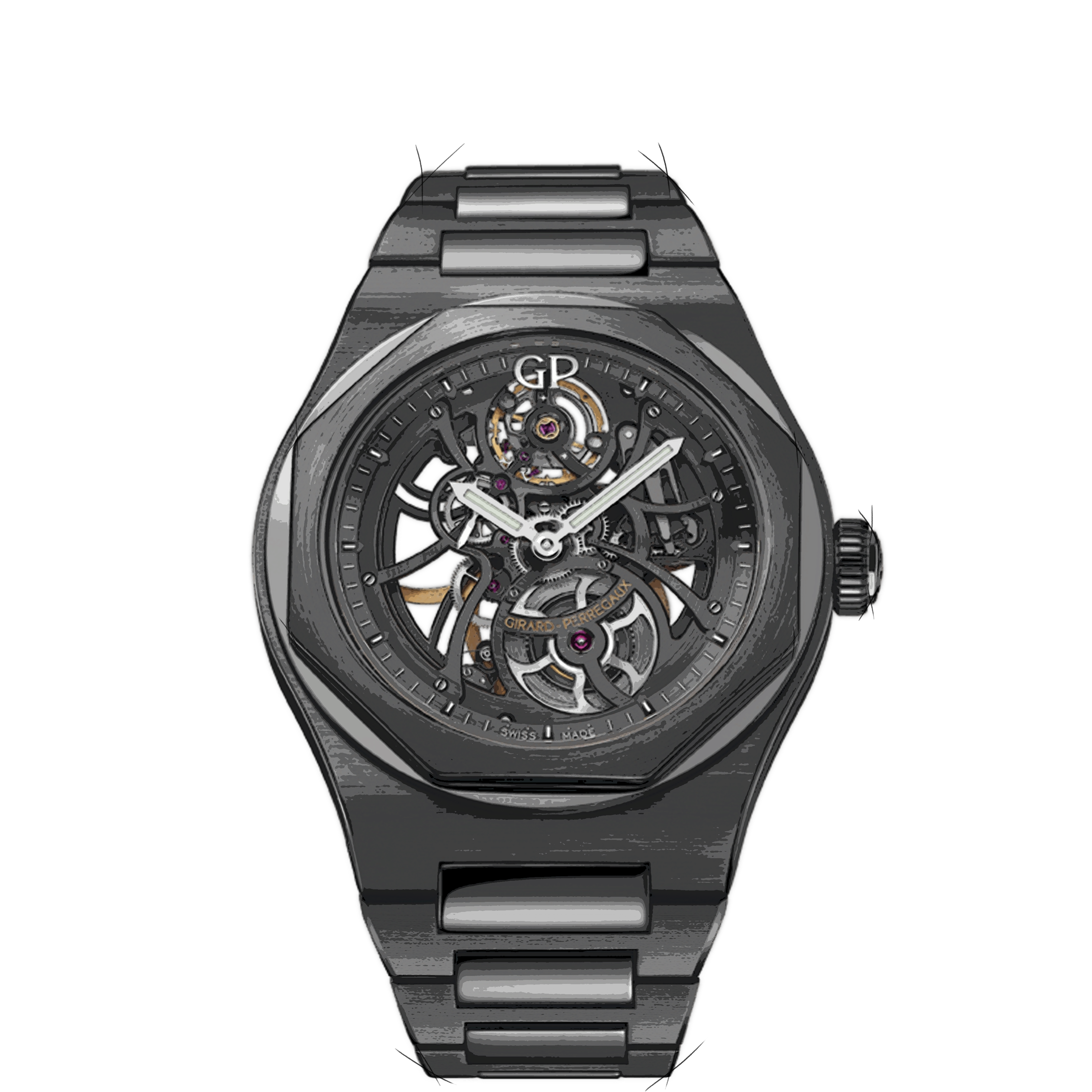 Girard Perregaux Laureato 81015-32-001-32A