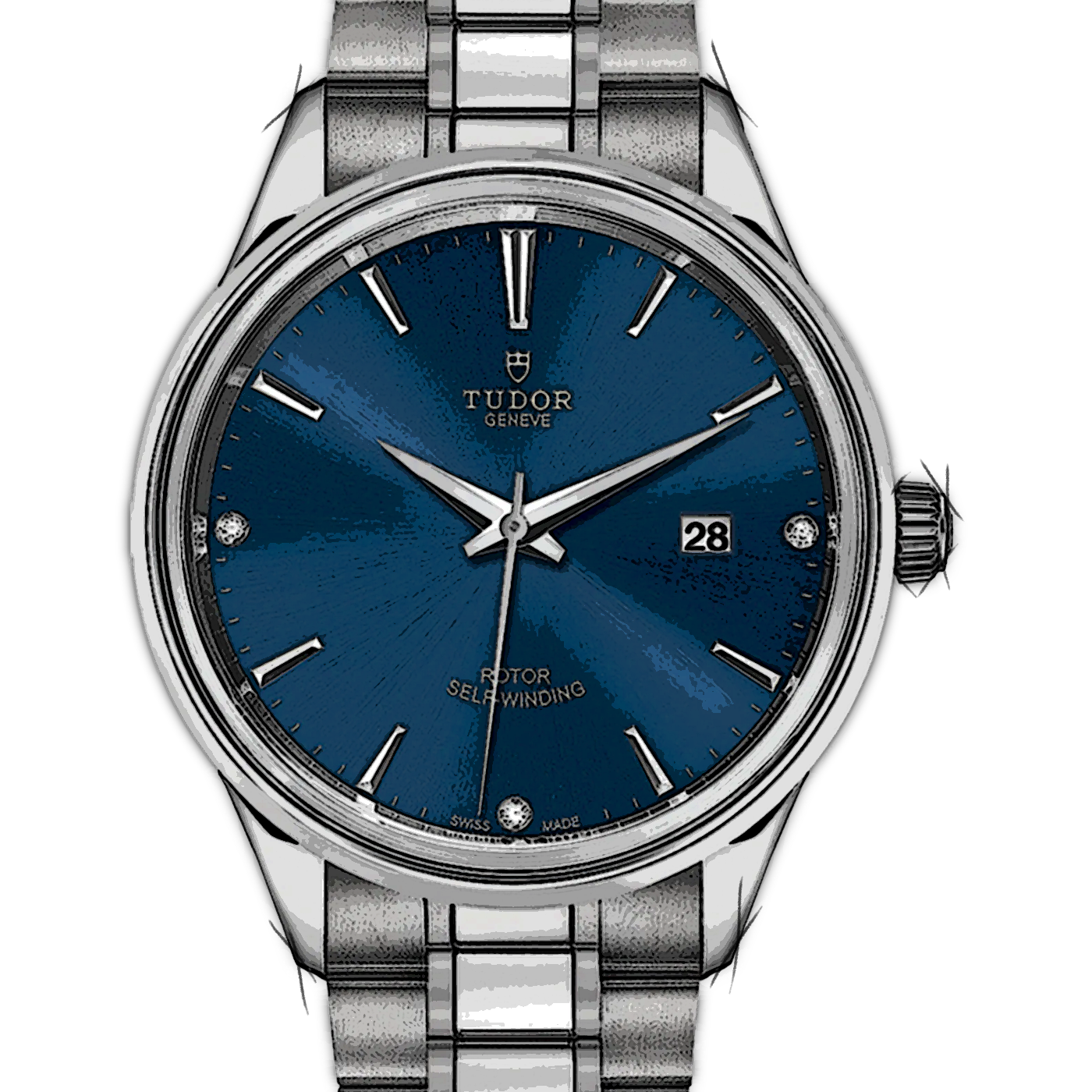 Tudor Style 12700 in Acciaio inox CHRONEXT