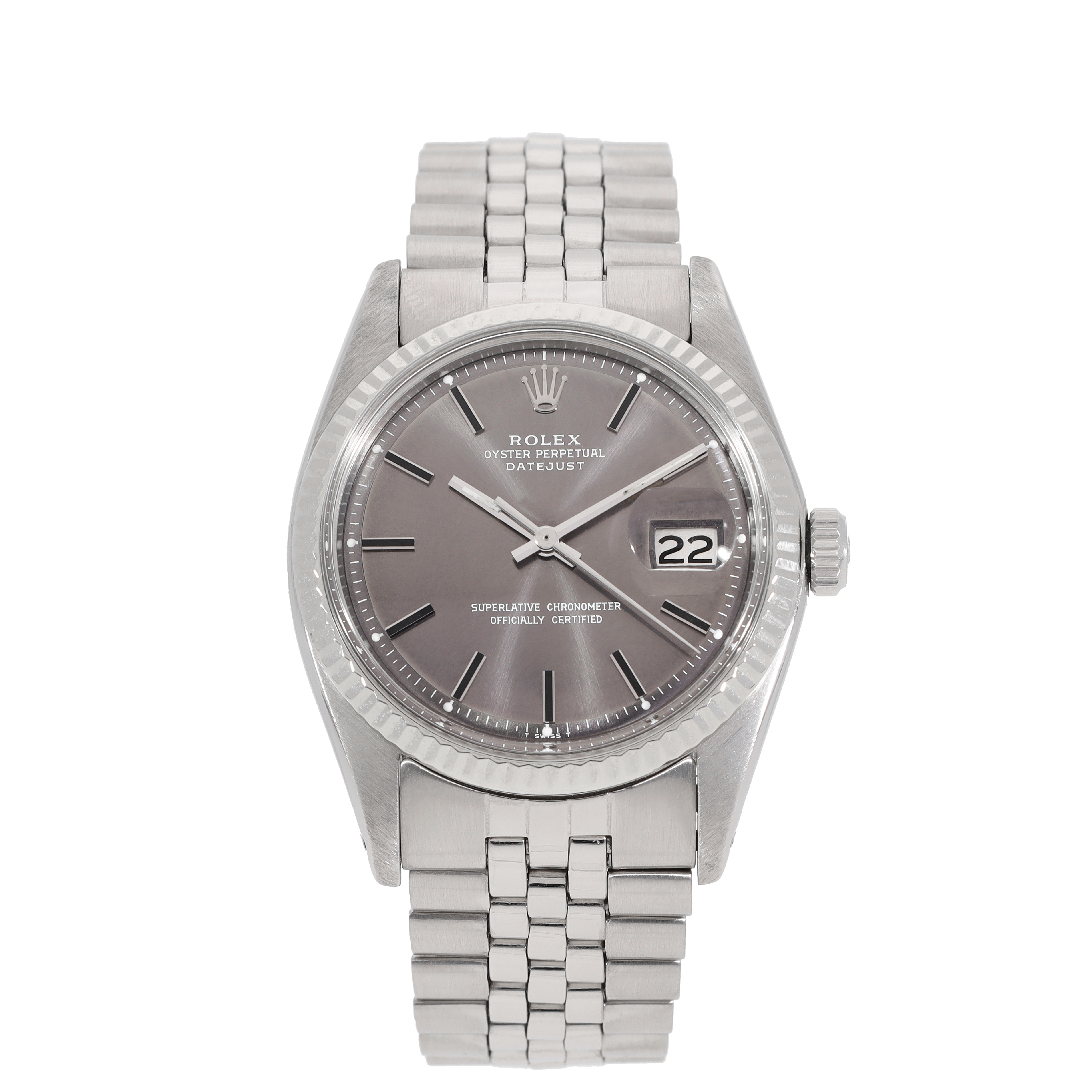 ROLEX ロレックス 1601/4 Date Just デイトジャスト シルバー 1970年代 自動巻き J58264