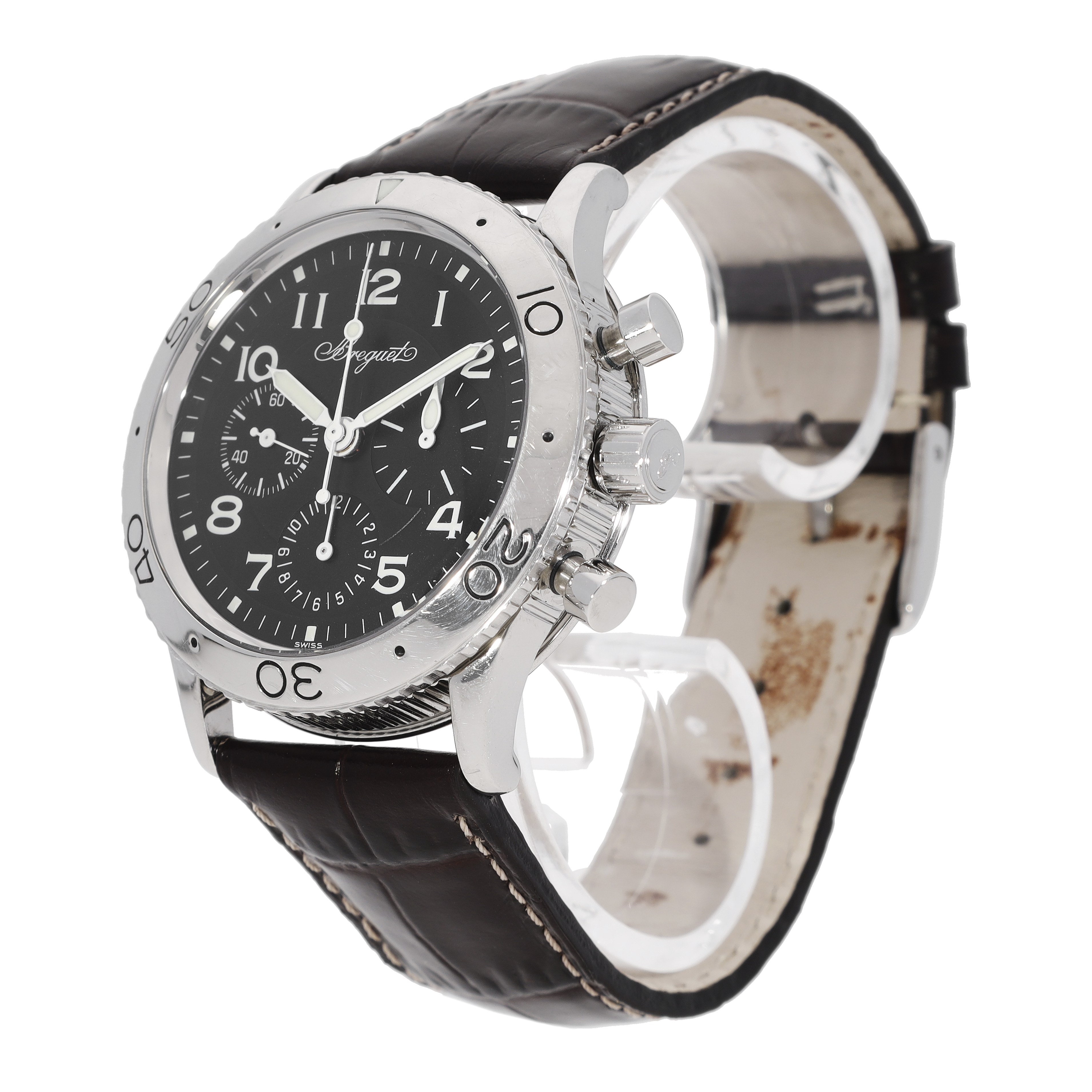 Breguet Type XX 3800ST 92 3W6 in Stainless Steel CHRONEXT