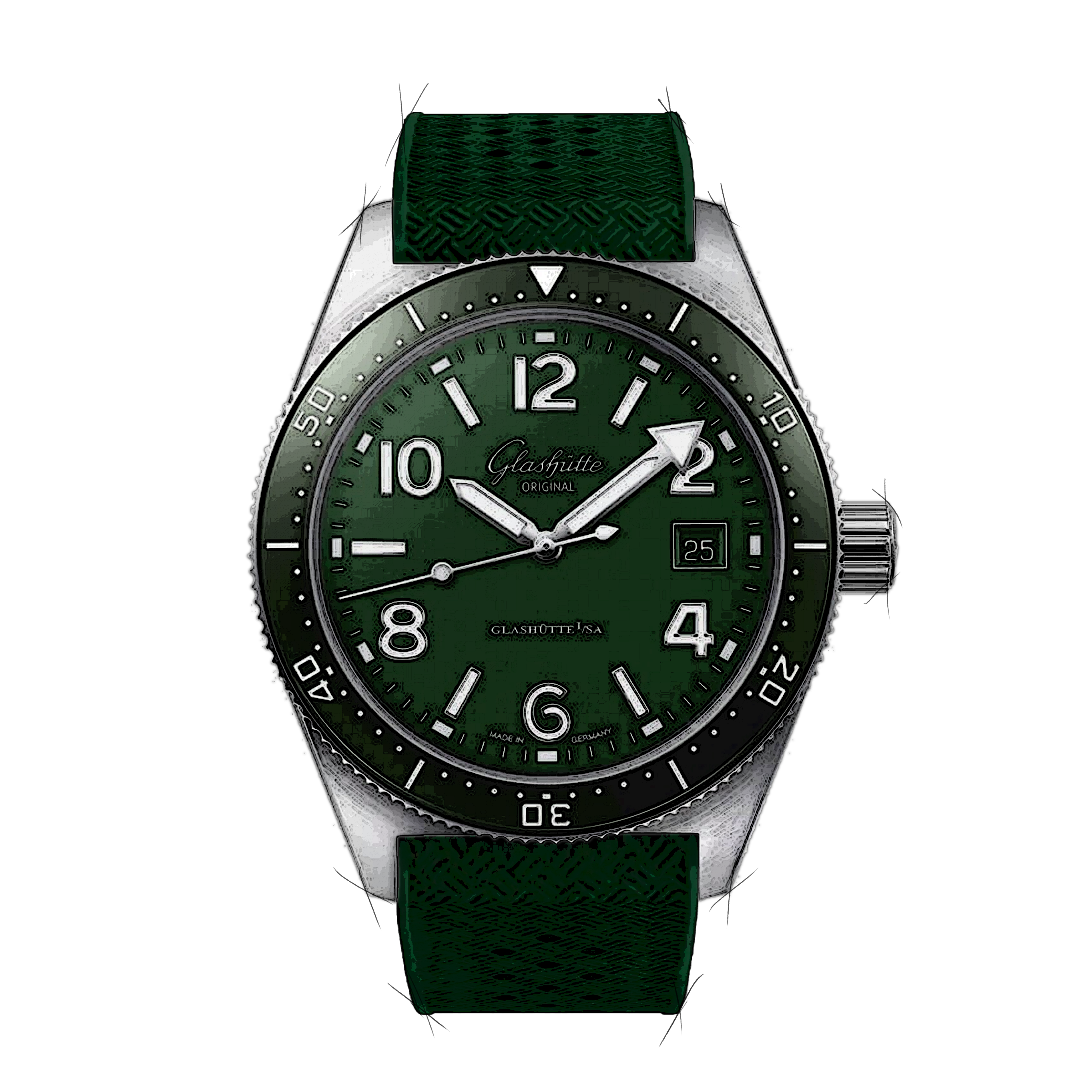 Glashütte Original SeaQ 1-39-11-13-83-37