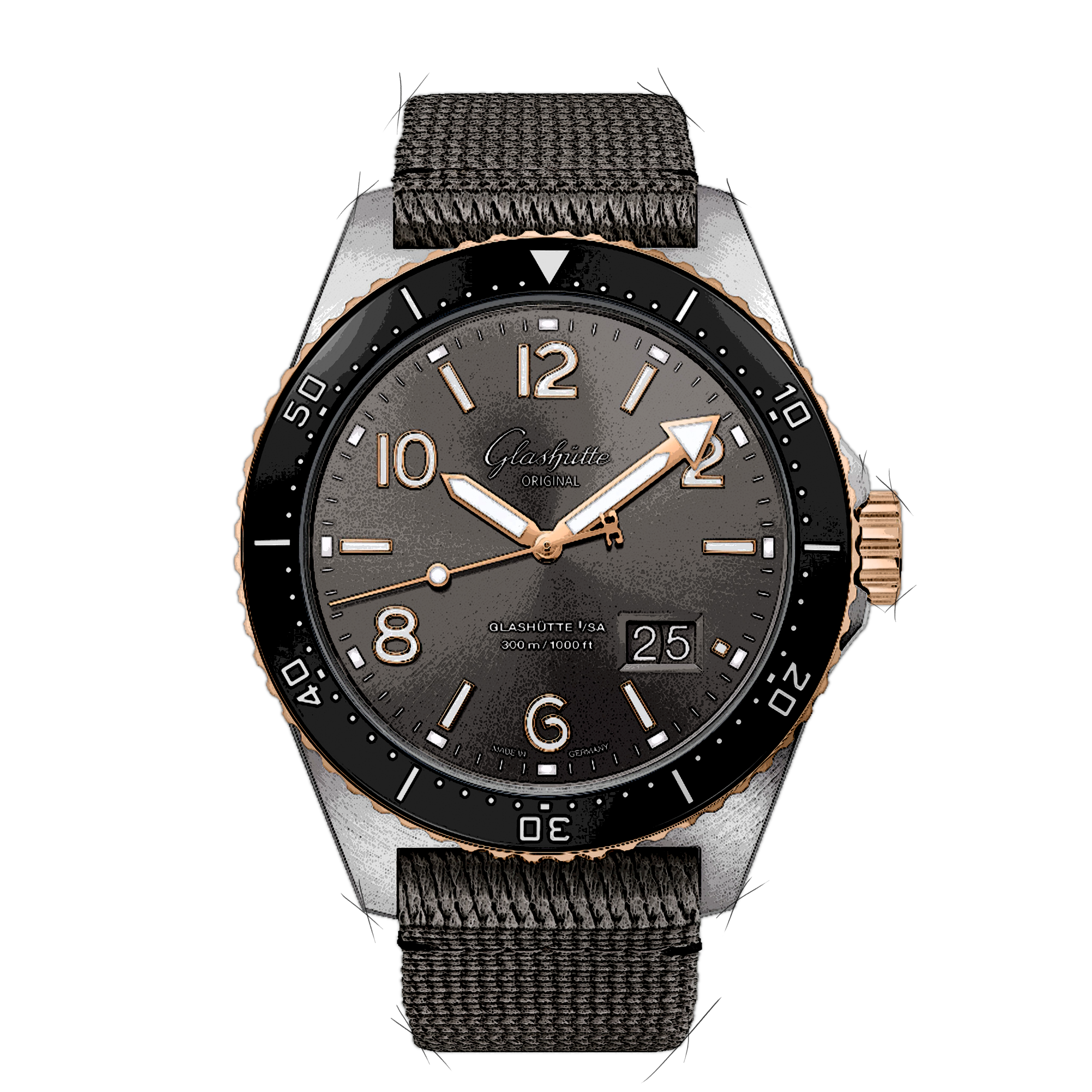 Glashütte Original SeaQ 1-36-13-04-91-34