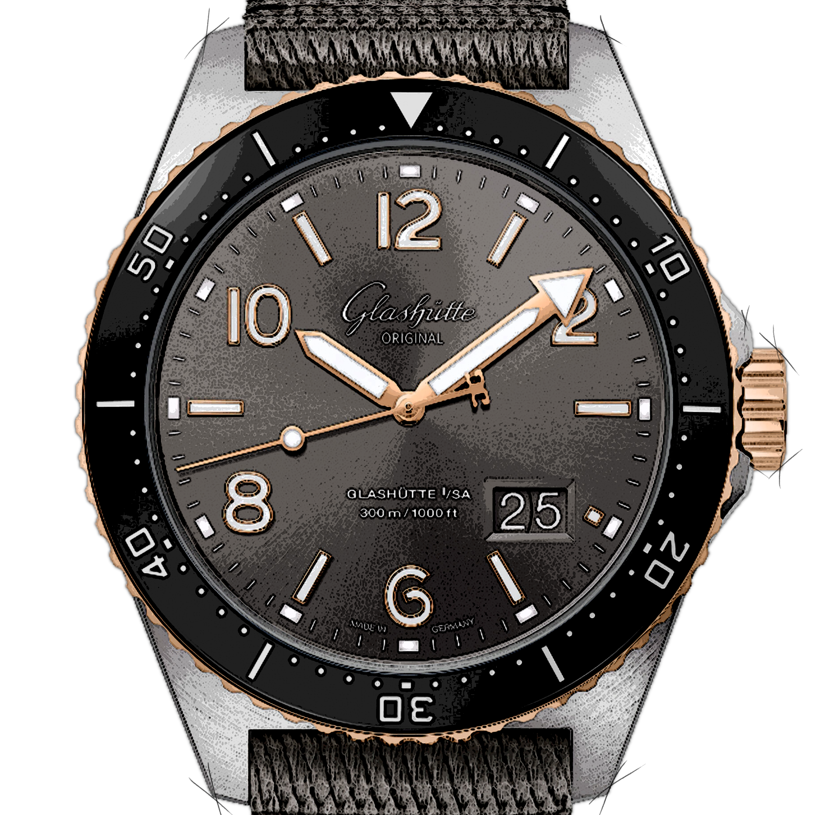 Glashütte Original SeaQ 1-36-13-04-91-34